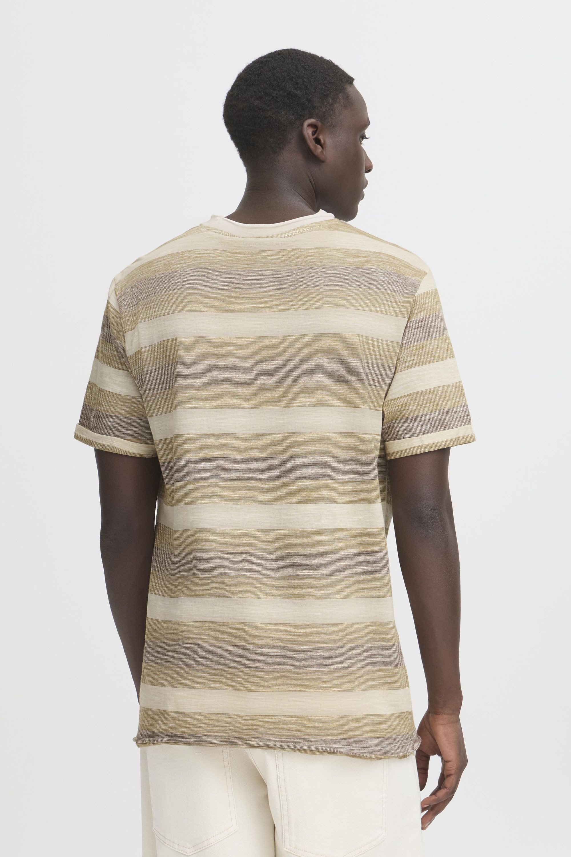 Blend Rundhalsshirt BHJelani (1-tlg) Lässiges T-Shirt mit Streifen