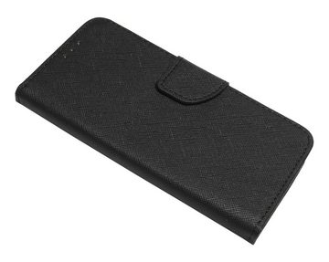cofi1453 Handyhülle Hülle SAMSUNG GALAXY S22 (SM-S901B) Schwarz 6,1 Zoll, Kunstleder Schutzhülle Handy Wallet Case Cover mit Kartenfächern, Standfunktion Schwarz