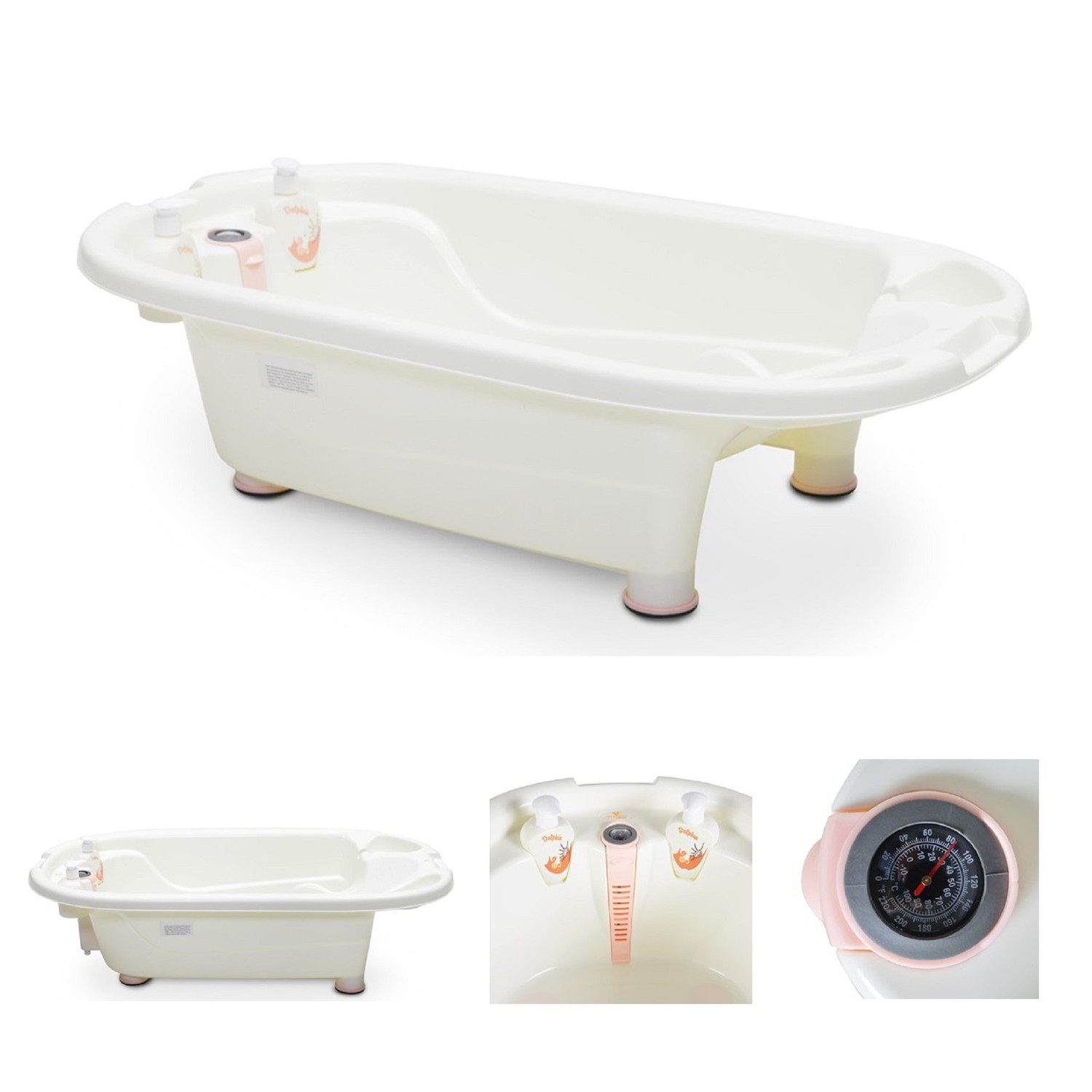 Babybadewanne Baby Badewanne Set Dolphin