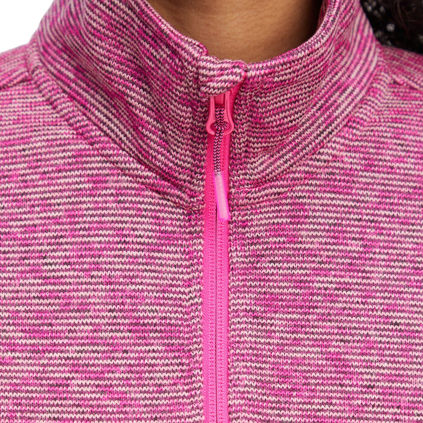 McKINLEY Strickjacke Da.-Fleece-Jacke Sammy FZ W MELANGE/ROSE