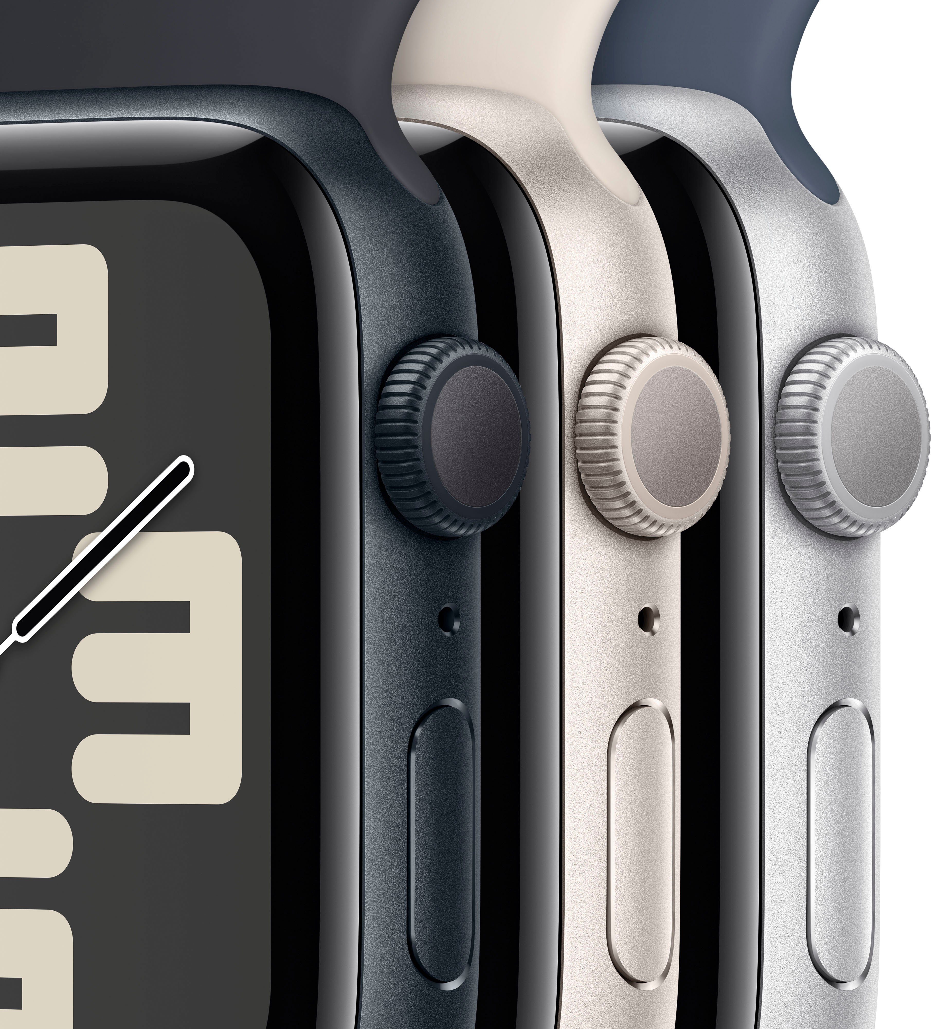 Apple Smartwatch + Cellular midnight cm/1,57 mitternacht OS Sport | M/L GPS Zoll, mm SE 10), Watch Loop Aluminium (4 40 Watch