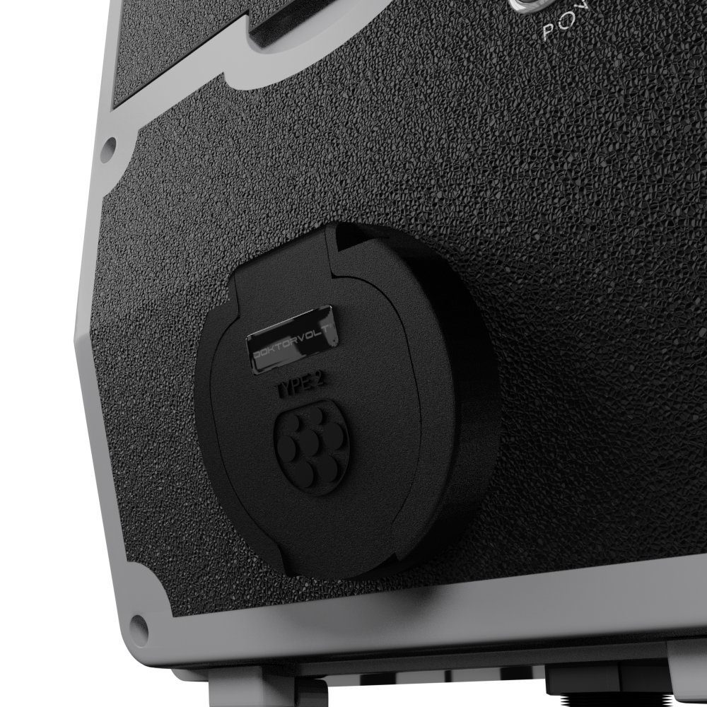 Doktorvolt Elektroauto-Ladestation Ladegerät Home Ladestation 11kW 22kW Typ 2 WALLBOX BASIC DOKTORVOLT, stationär, 1-St.