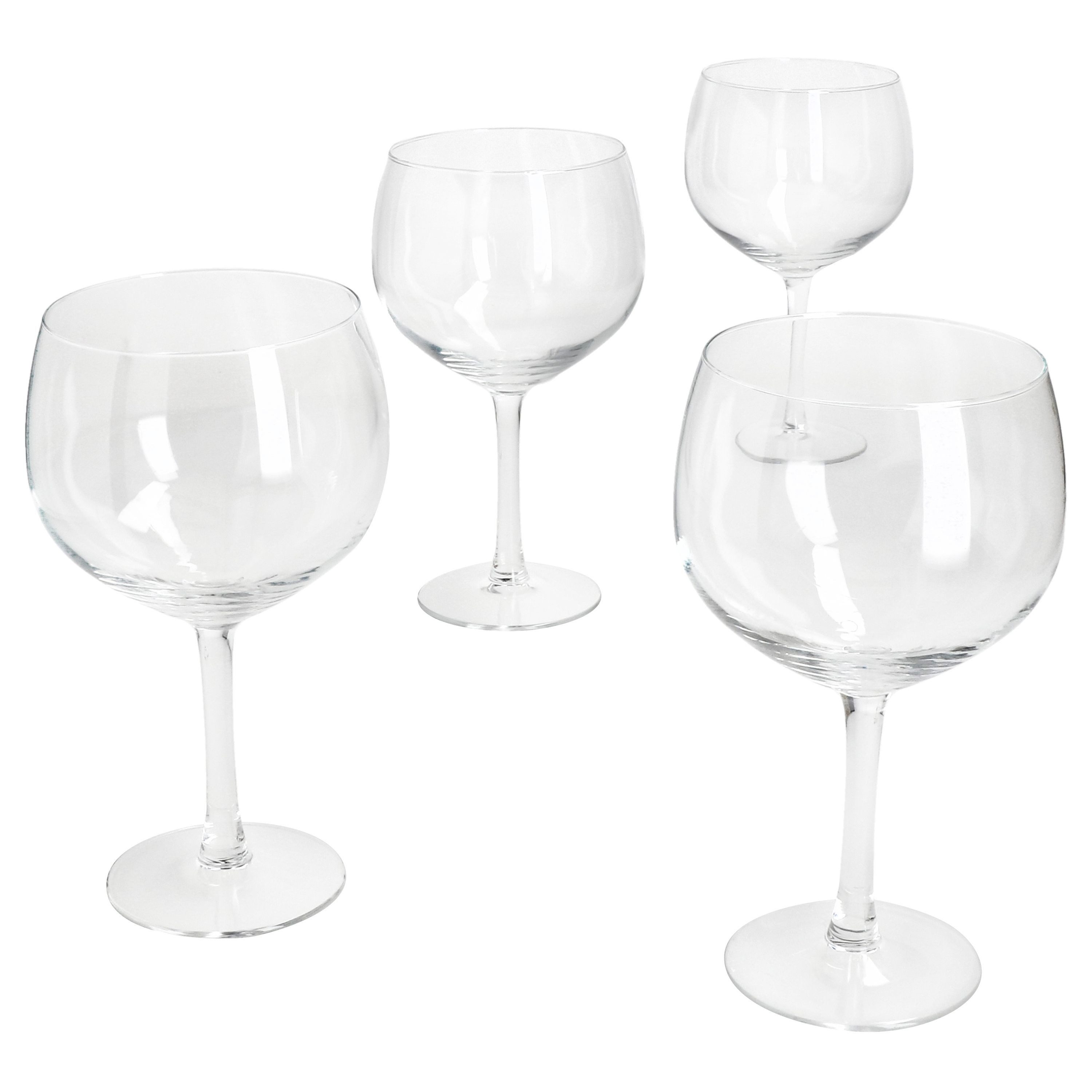 MamboCat Longdrinkglas 4x Gin Tonic Gläser 400ml Longdrink-Glas klar Cocktail-Gläser Wasser, Glas