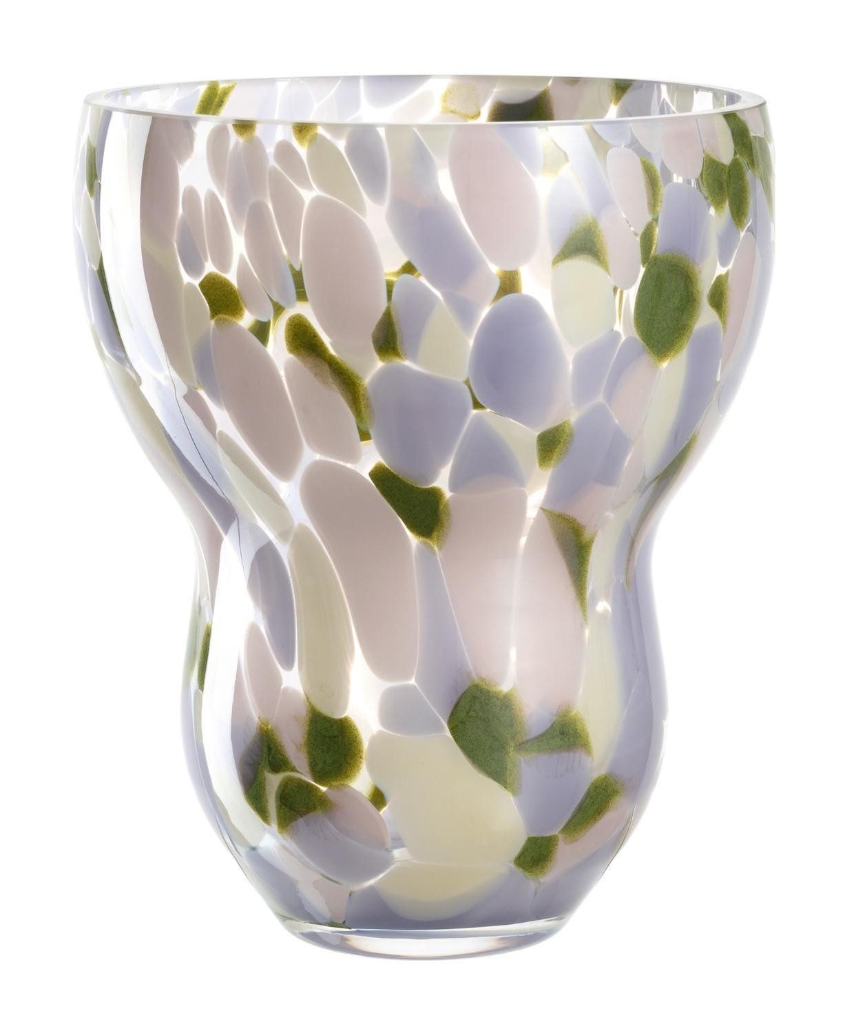 LEONARDO Dekovase VIVACE, Vase, Grün, Lila, günstig online kaufen
