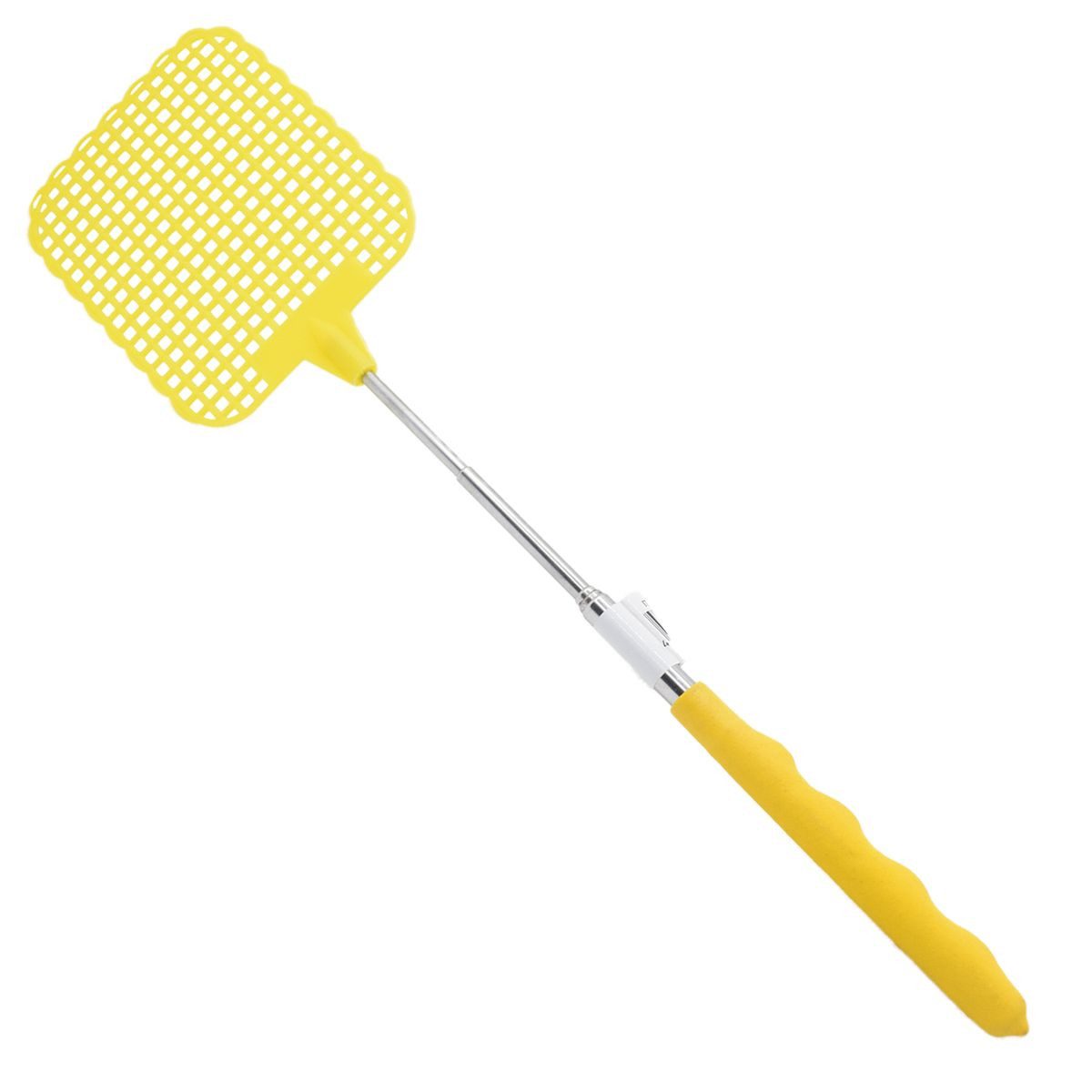 Marabellas Shop Fliegenklatsche Fliegenfänger in verschiedenen Farben 70 cm Teleskopfliegenklatsche, Ausziehbar auf 70 cm