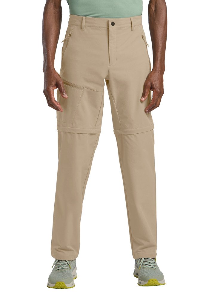 Jack Wolfskin Zip-off-Hose PICO TRAIL ZIP OFF PANTS M Atmungsaktiv, schnell trocknend, wasserabweisend, zwei Tragevarianten
