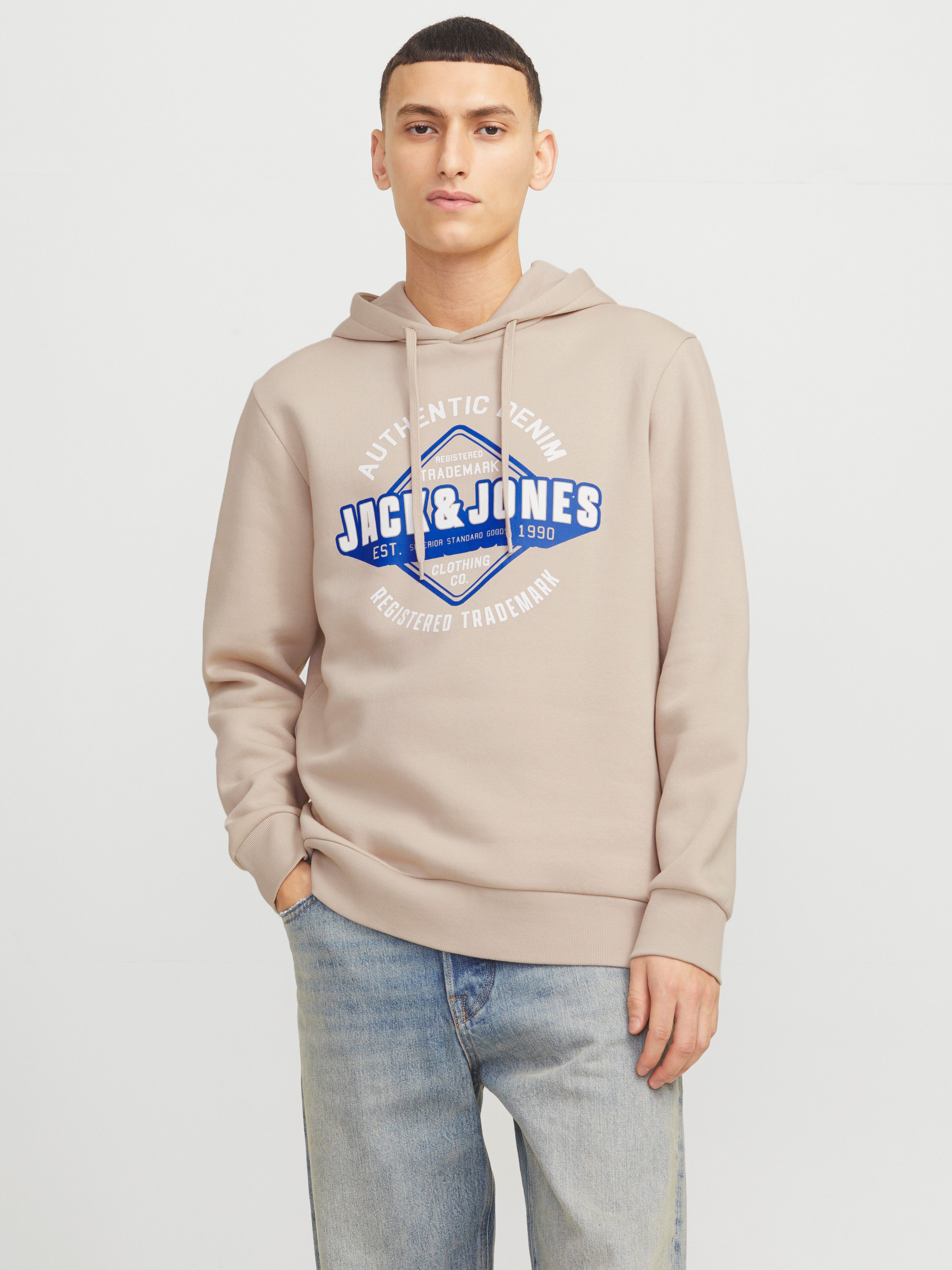 Jack & Jones Kapuzensweatshirt JJELOGO SWEAT günstig online kaufen