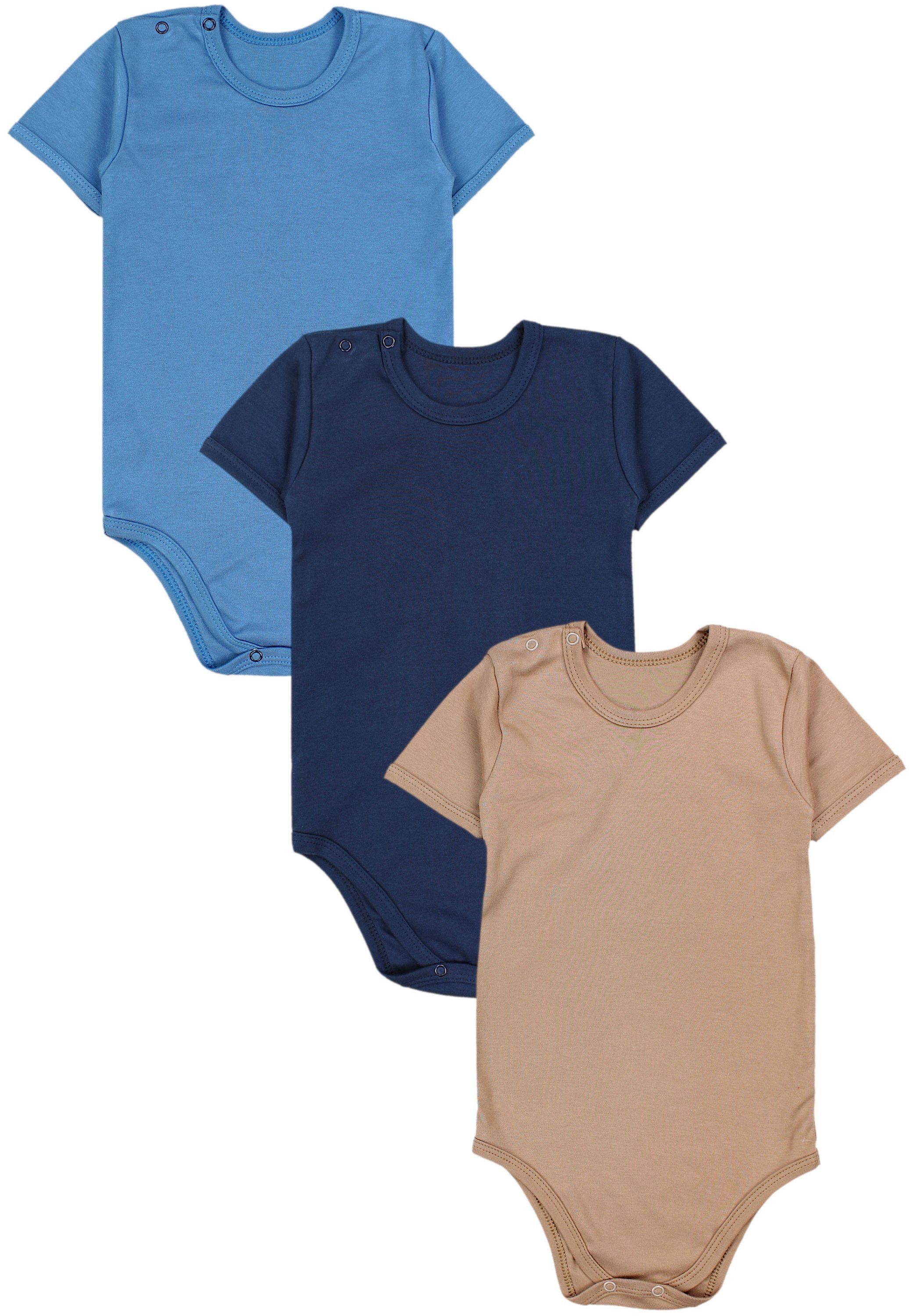 TupTam Kurzarmbody TupTam Kinder Unisex Kurzarm Body Baumwolle 3er Set