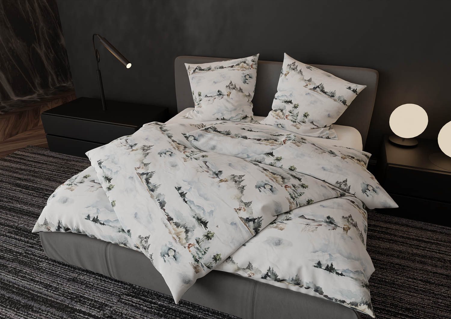 BETTWAESCHE-MIT-STIL Bettwäsche Mako Satin Bettwäsche Winter günstig online kaufen