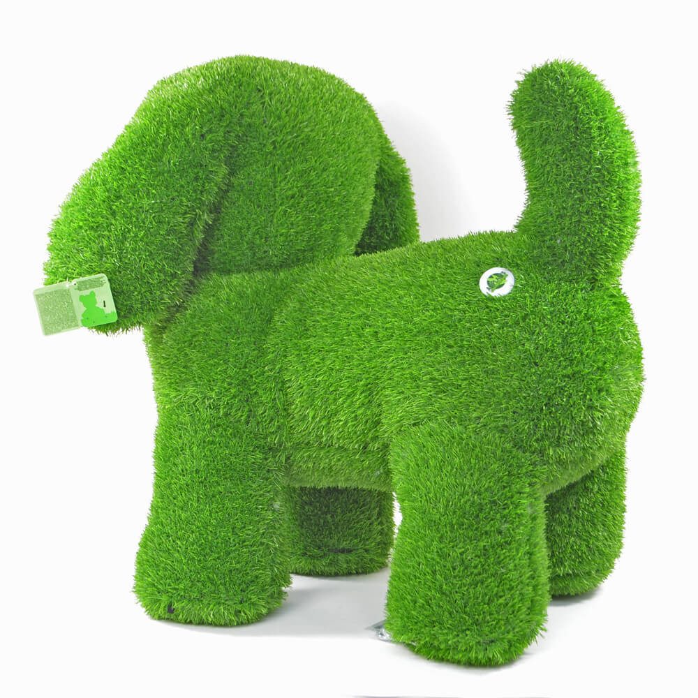 Kögler Gartenfigur AniPlants, Grasfigur, "Hund", Gartendeko, 80 cm, Modernes Design und hochwertige Verarbeitung