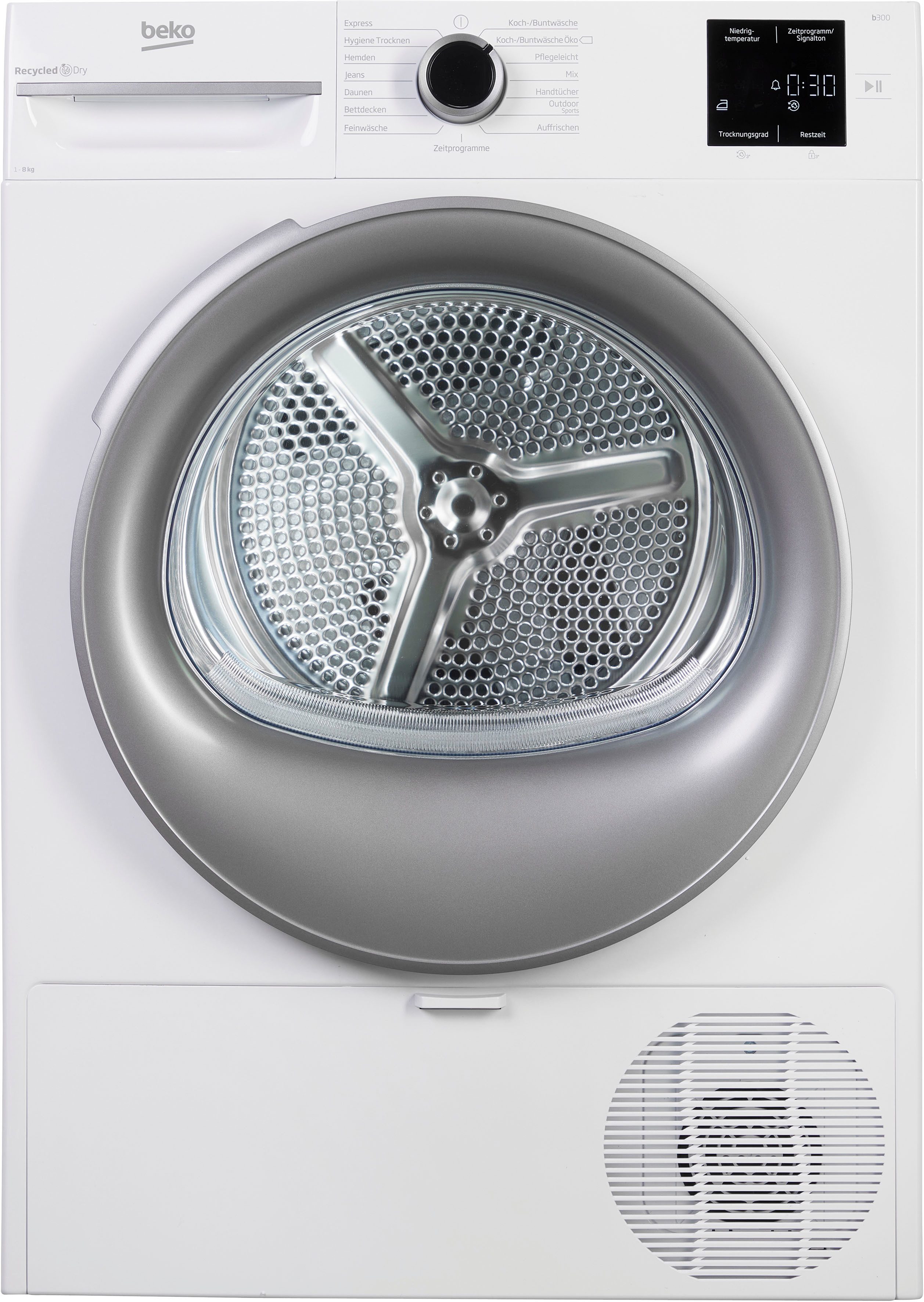 BEKO Wärmepumpentrockner BM3T38210W1, mit Wärmepumpentechnologie