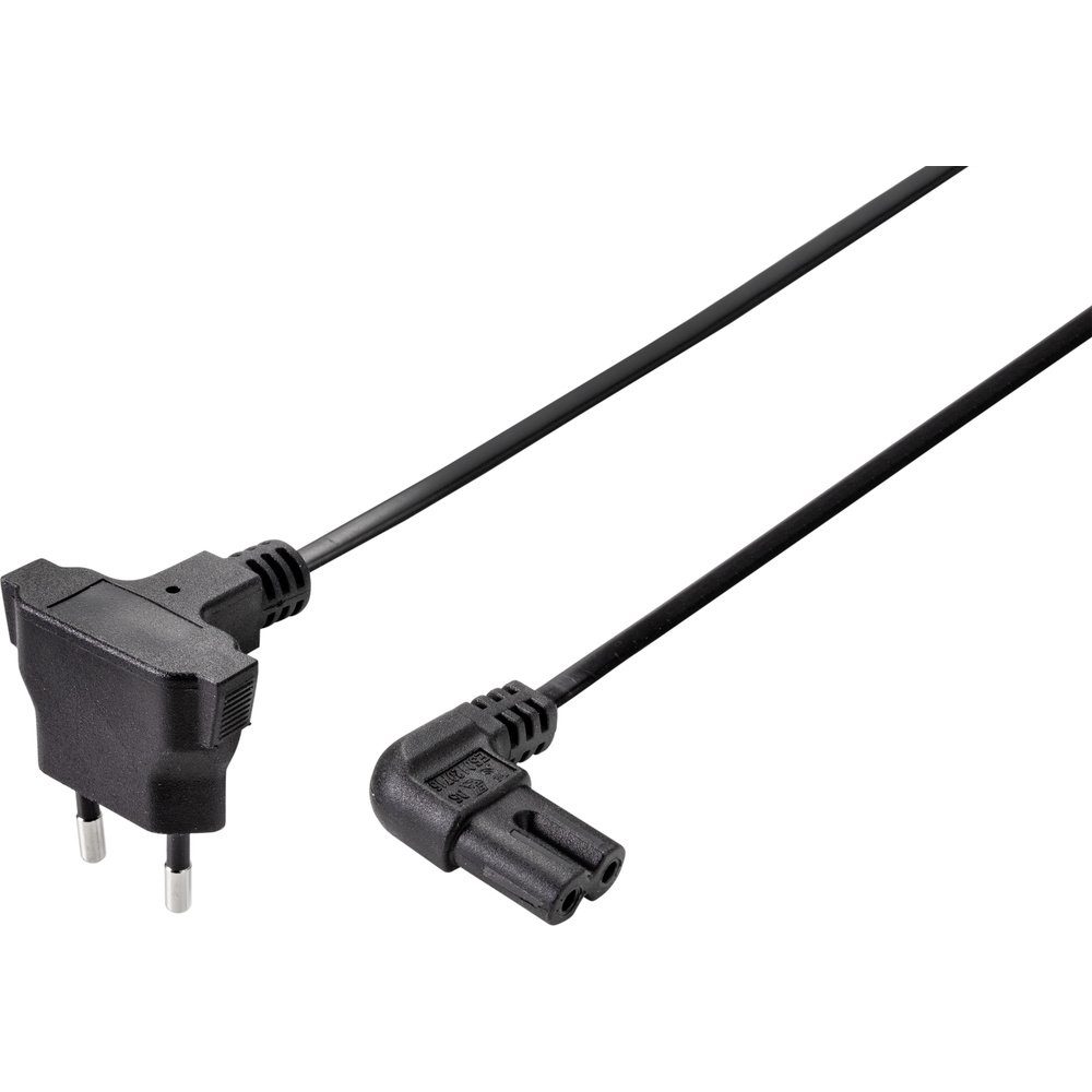 Elektro-Kabel, Sygonix (5.00 SY-5043506 Sygonix Netzkabel Schwarz m Strom 5.00 cm)
