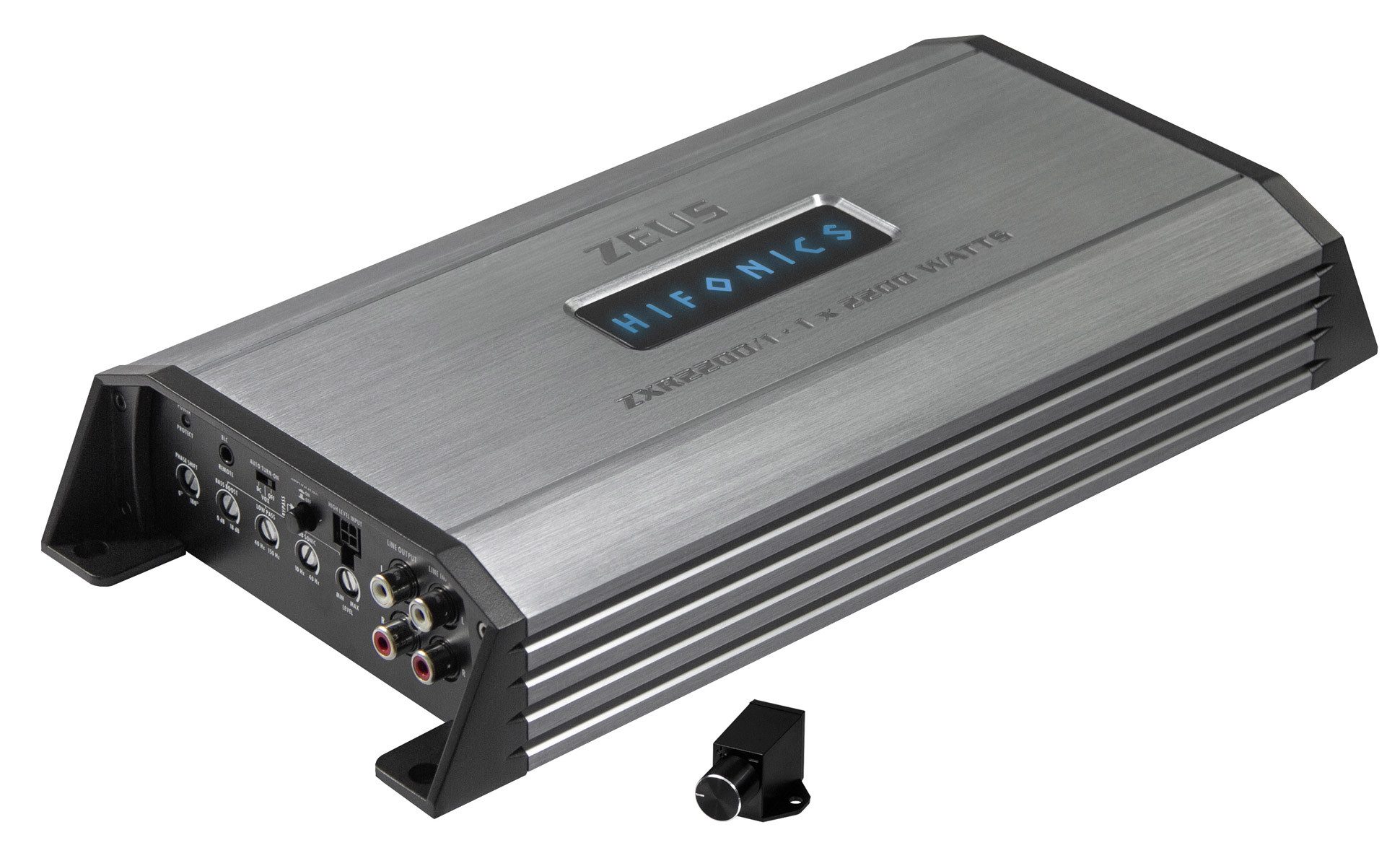 Hifonics ZEUS ZXR 2200/1, 1-Kanal Class-D Verstärker Endverstärker (Anzahl Kanäle: 1)
