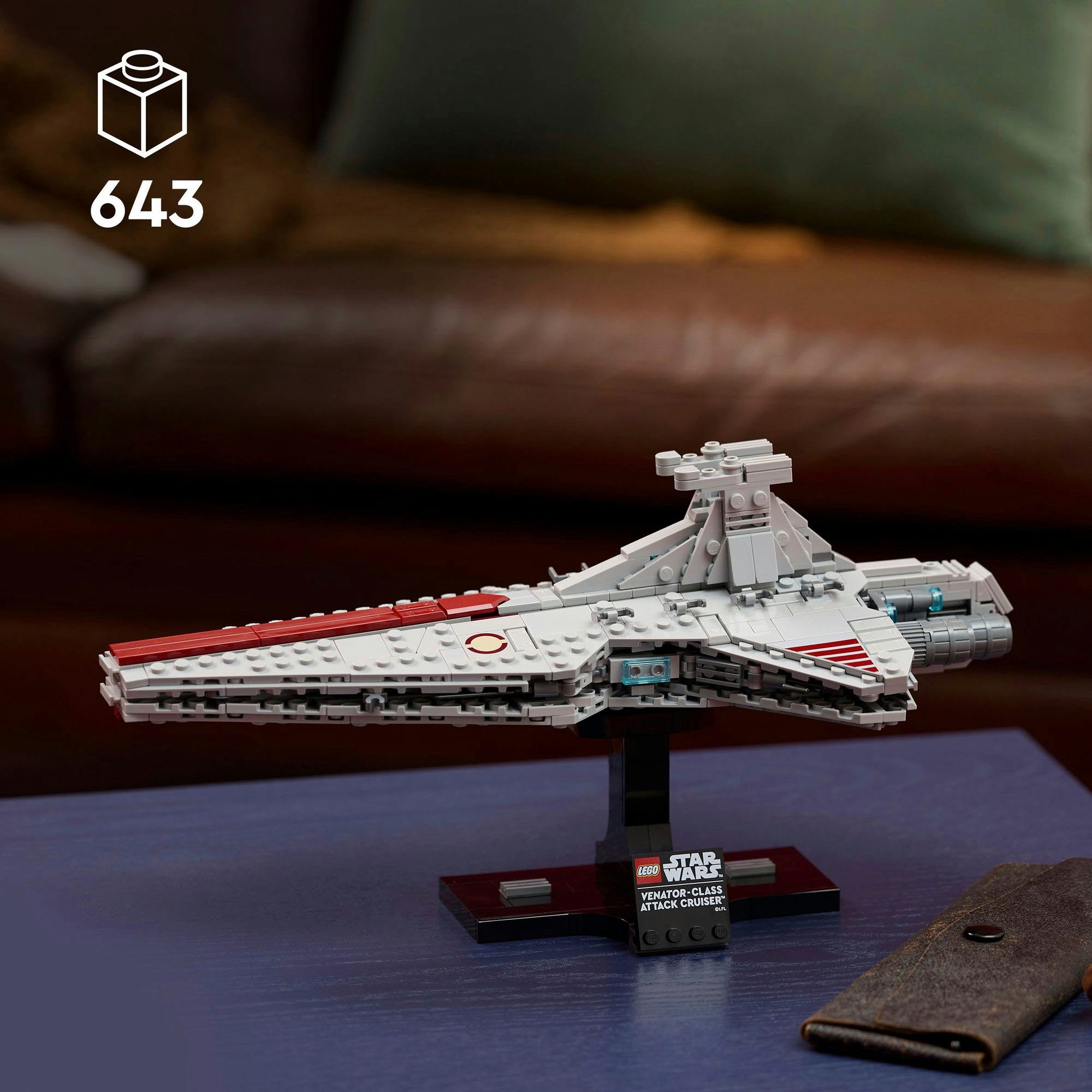 LEGO® Angriffskreuzer der Venator-Klasse (75441), LEGO Star Wars Konstruktionsspielsteine, (643 St) – Bild 3 von 5
