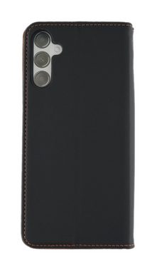 JAMCOVER Handyhülle Echt Leder Bookcase - Handytasche für Samsung Galaxy A34 5G (16,65 cm/6,6 Zoll), Kartenfach und Standfunktion