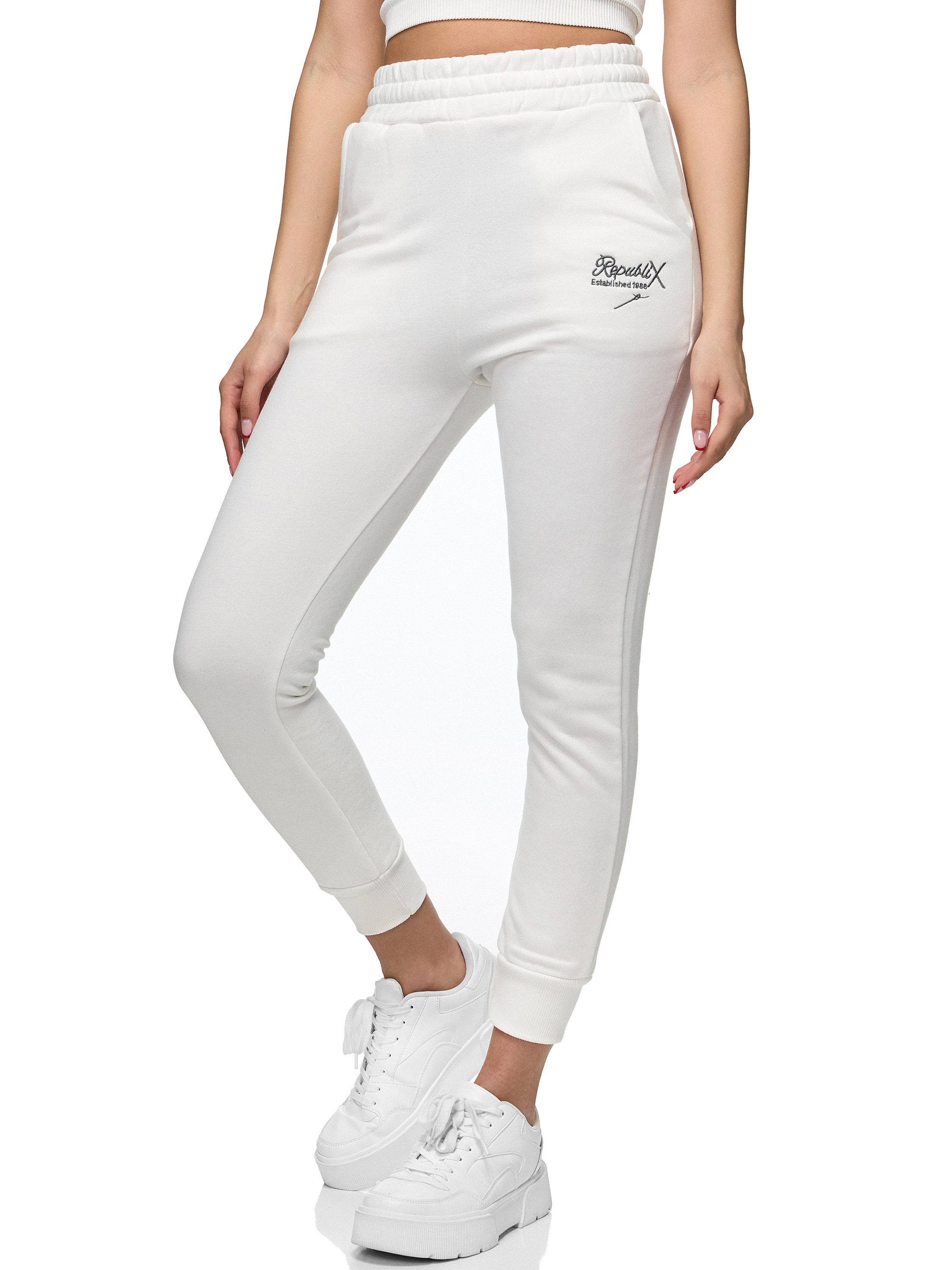 REPUBLIX Jogginghose BREE Damen Jogger Sporthose Jogging Sweat Pants günstig online kaufen