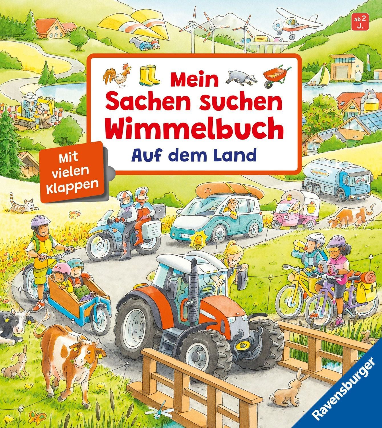 Mein Sachen suchen Wimmelbuch: Auf dem Land / Susanne Gernhäuser
