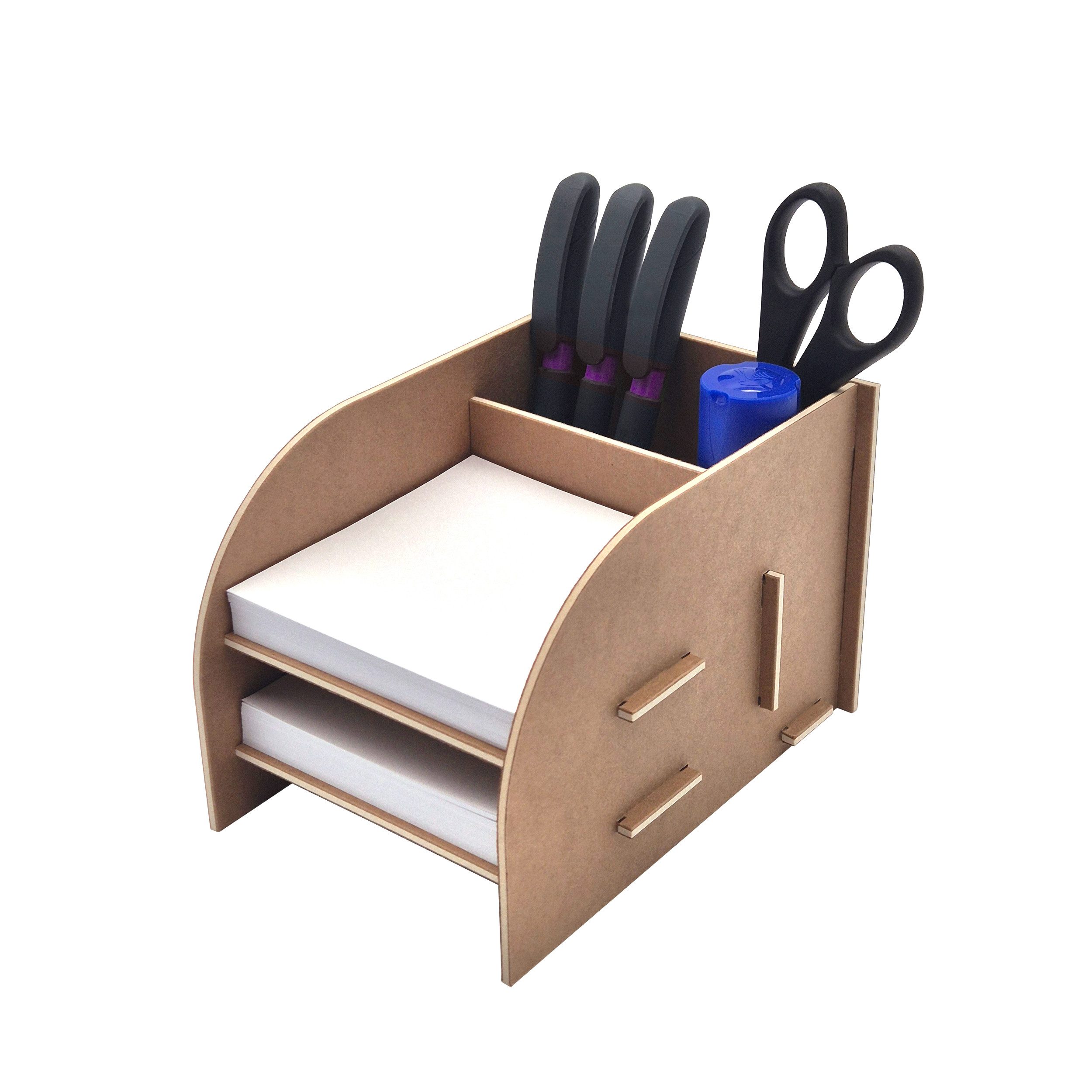 HR Direktverkauf GmbH Organizer Schreibtisch Organizer für Notizzettel und Büromaterial