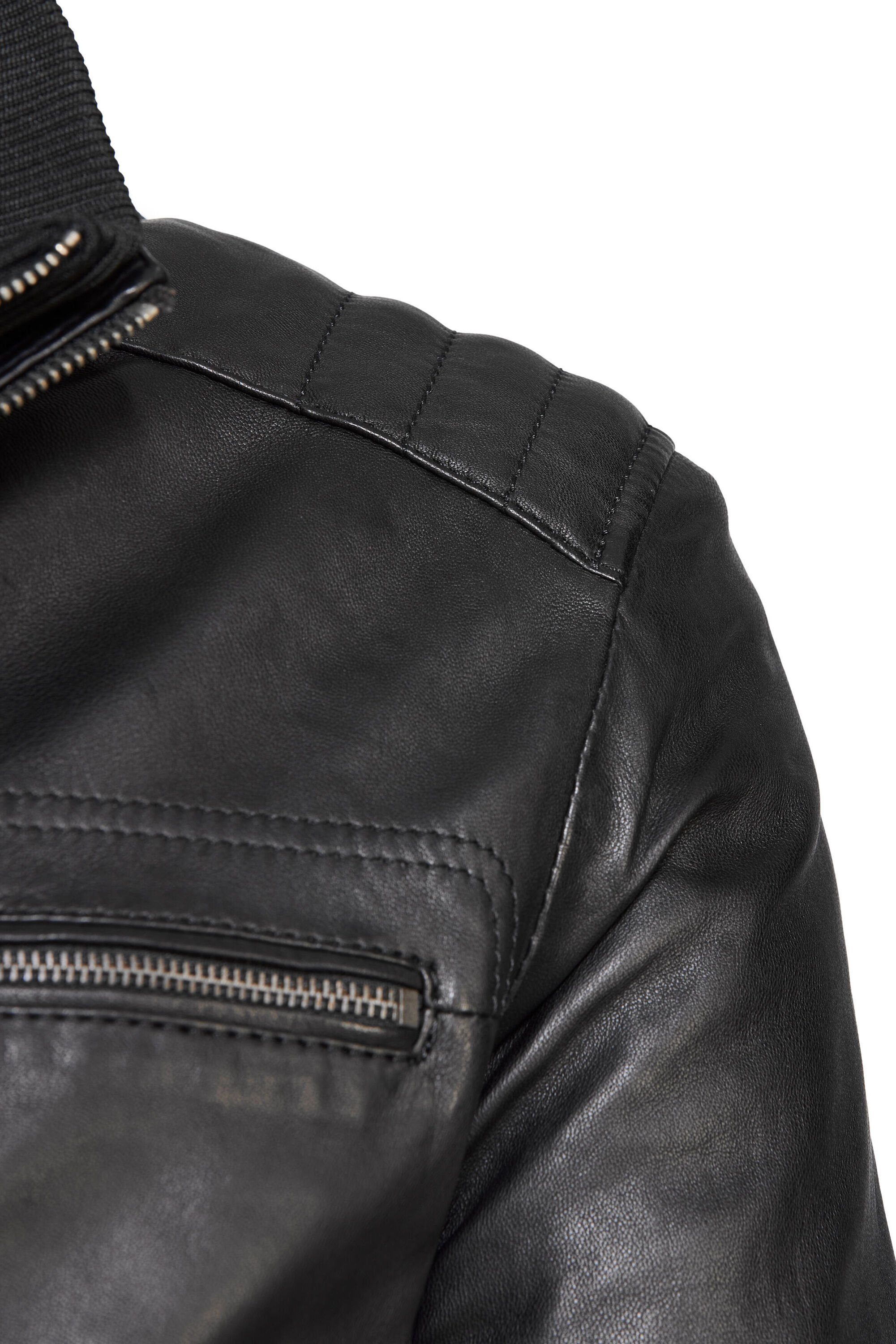 bugatti Lederjacke BUTIZIANO (1-St) aus hochwertigem Leder