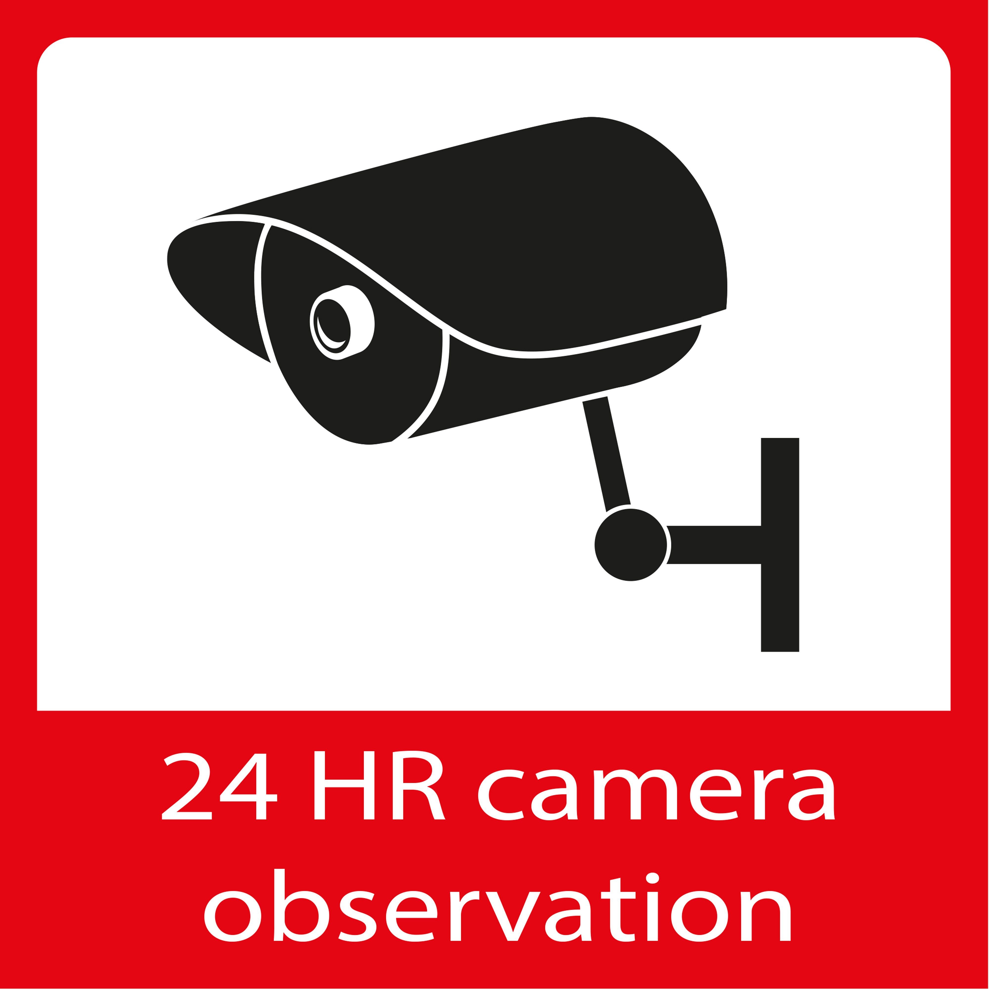 Thumbnail - Alecto Hinweisschild AWS-05, (5 St), Einbruchschutz Sicherheits -,Überwachungskamera Warnung Aufkleber