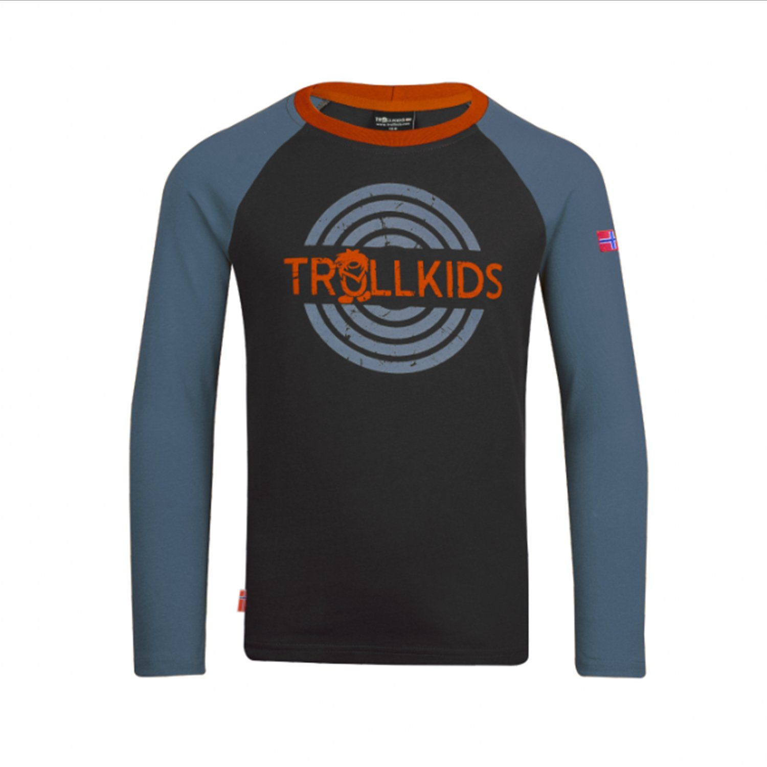 TROLLKIDS Longsleeve Preikestolen 100% Bio-Baumwolle