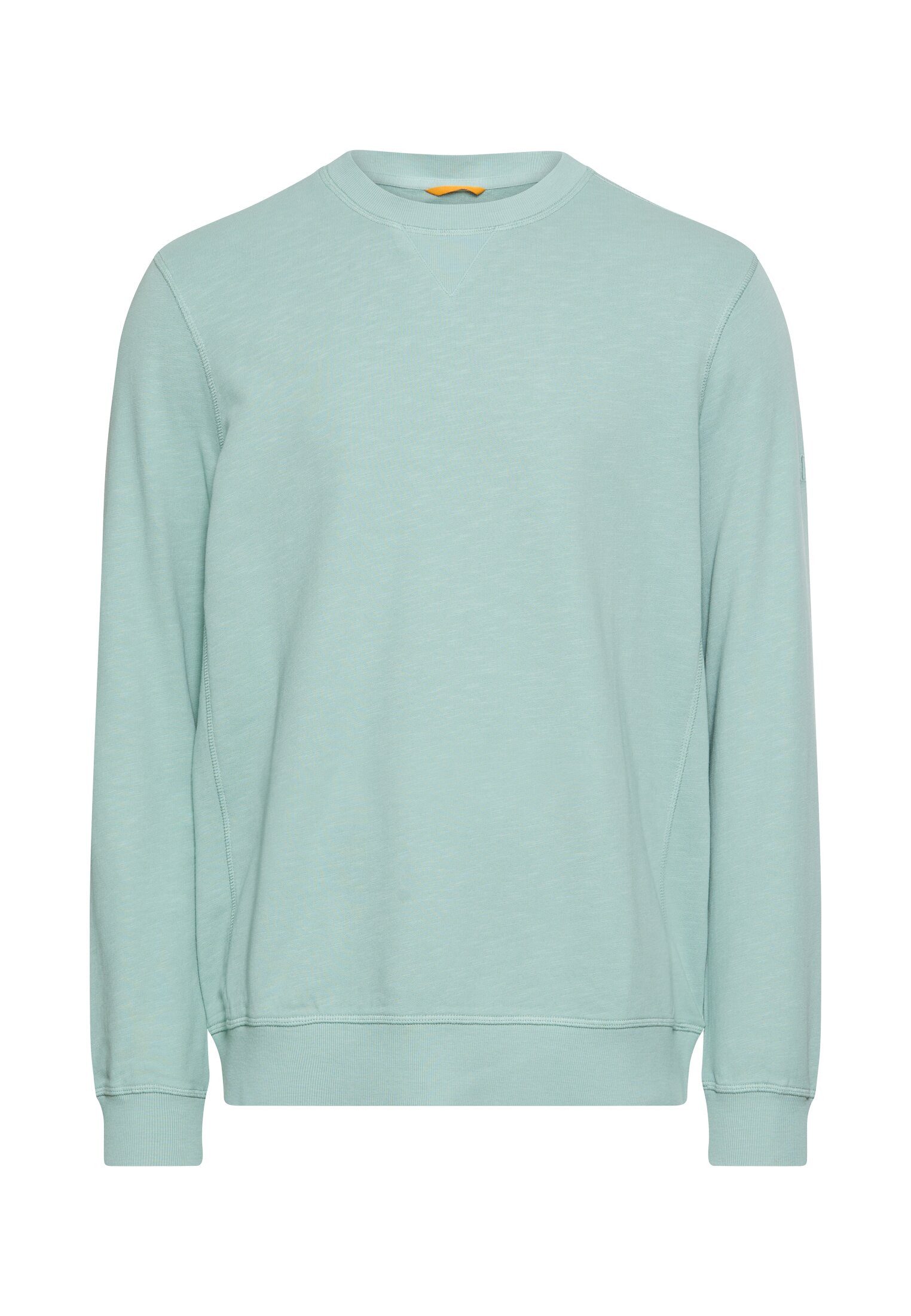 camel active Sweatshirt unifarben aus reiner Baumwoller günstig online kaufen