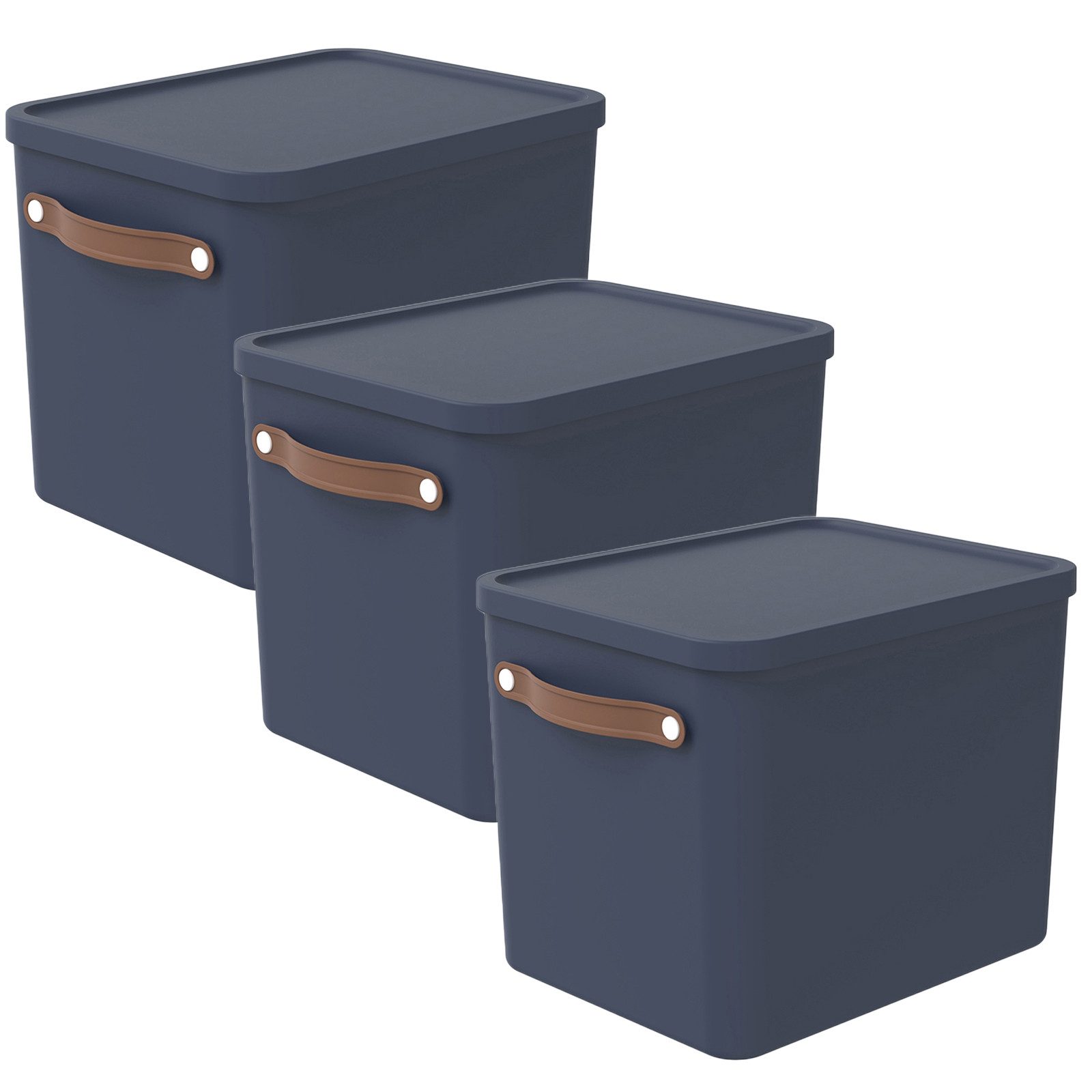 ROTHO Aufbewahrungsbox (3er-Set, 3er-Set)