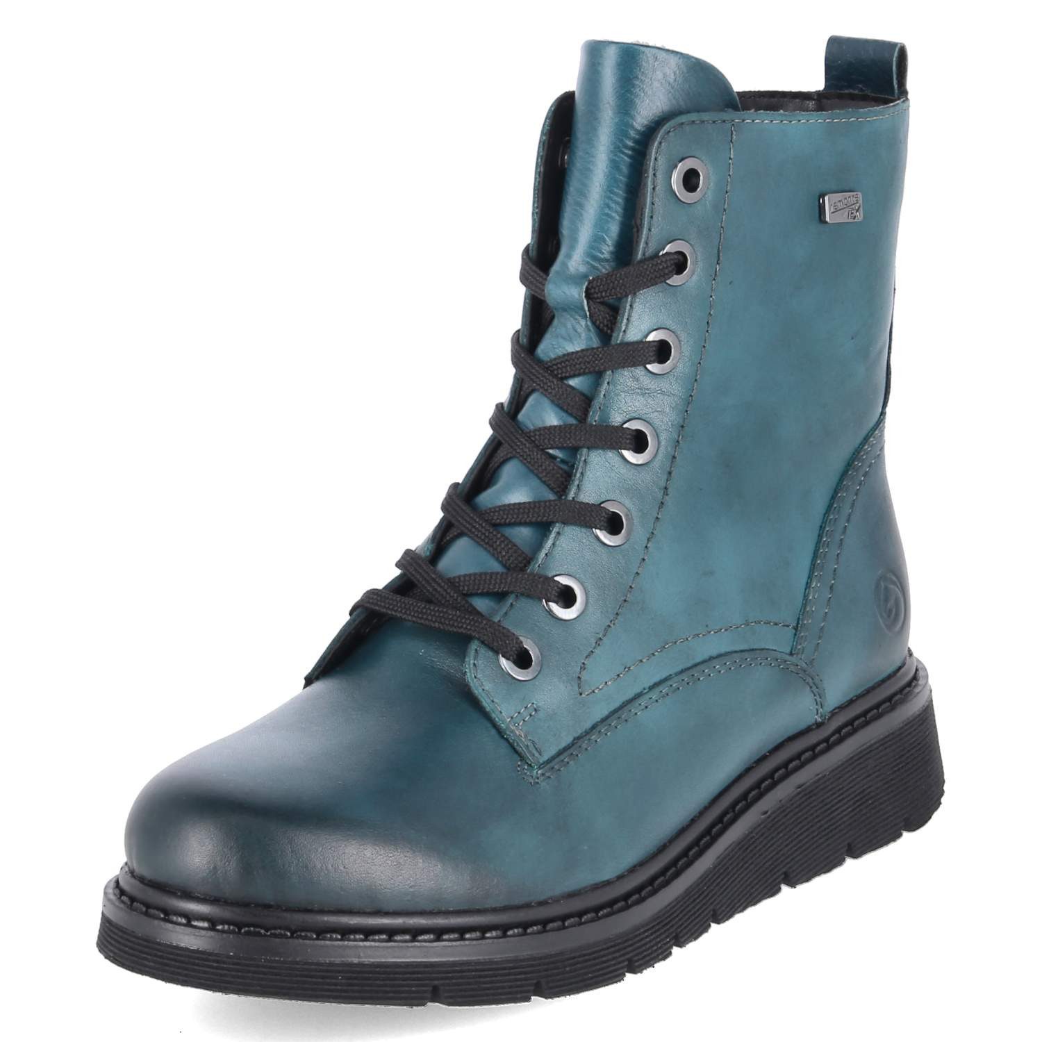 Remonte Remonte D3979-12 Damen Glattleder blau Winterstiefel günstig online kaufen