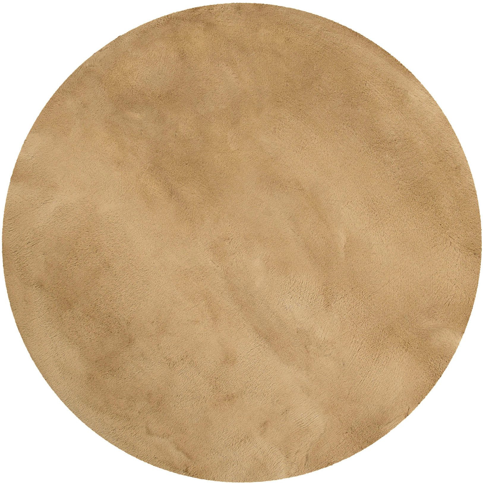 Esprit Hochflor-Teppich Alice ESP-4377 Kunstfell, rund, Höhe: 25 mm, Kaninchenfell-Haptik, besonders weich und dicht, für alle Räume