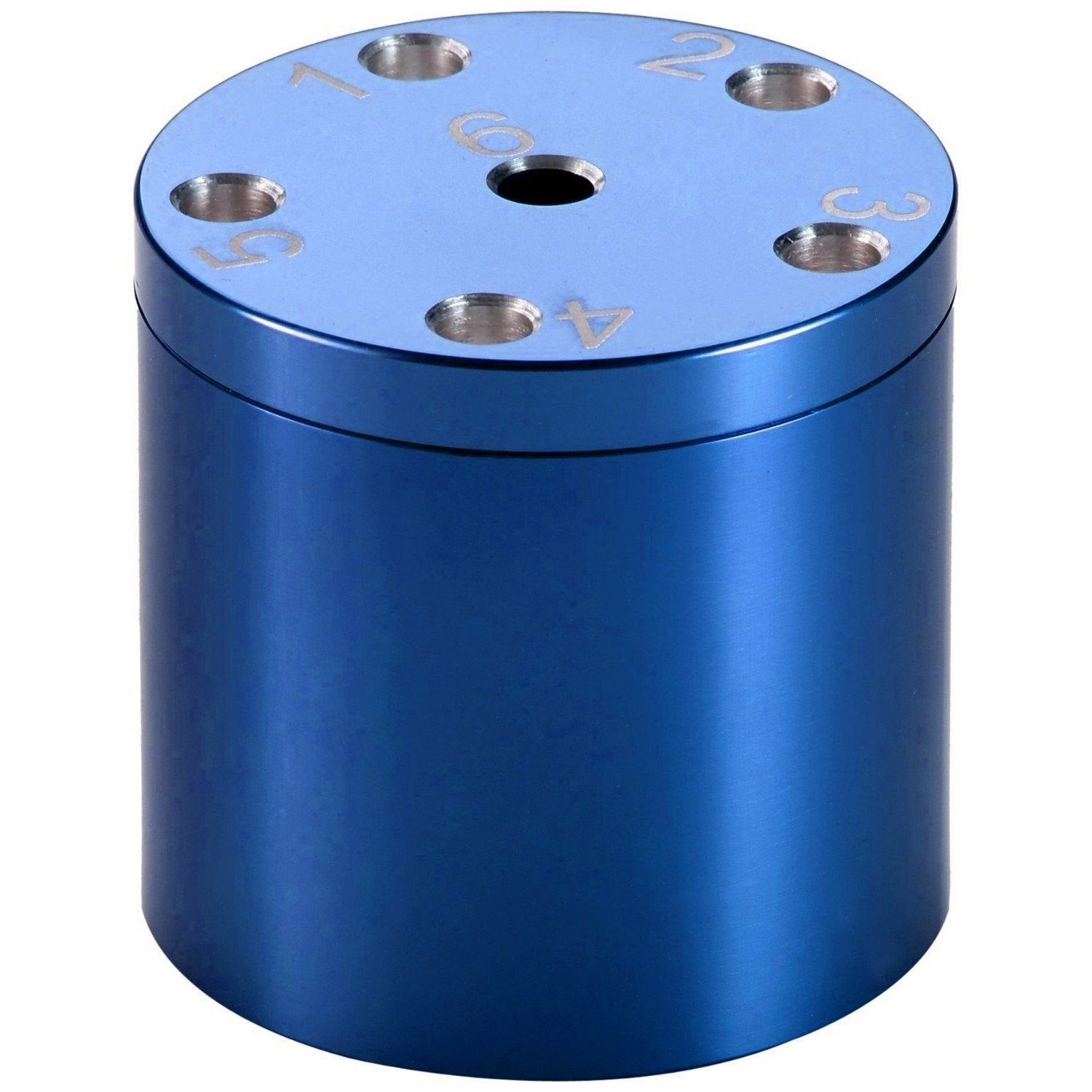 BestSaller Spiel BestSaller 3005 - SUPER SIX Premium Aluminum blau, 36 Spielstäbchen...