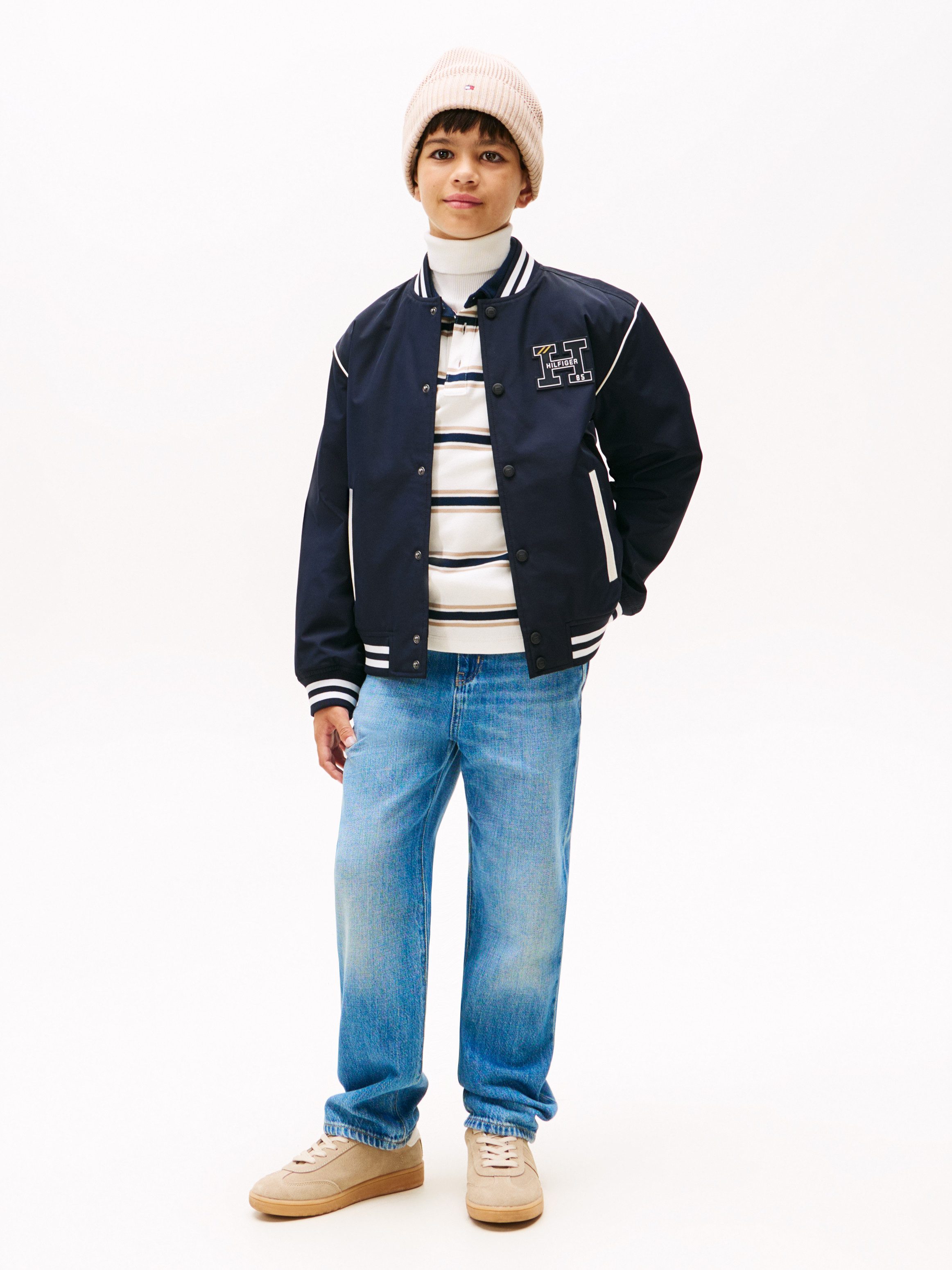 Tommy Hilfiger Gerade Jeans SKATER MID BLUE DENIM Kinder bis 16 Jahre