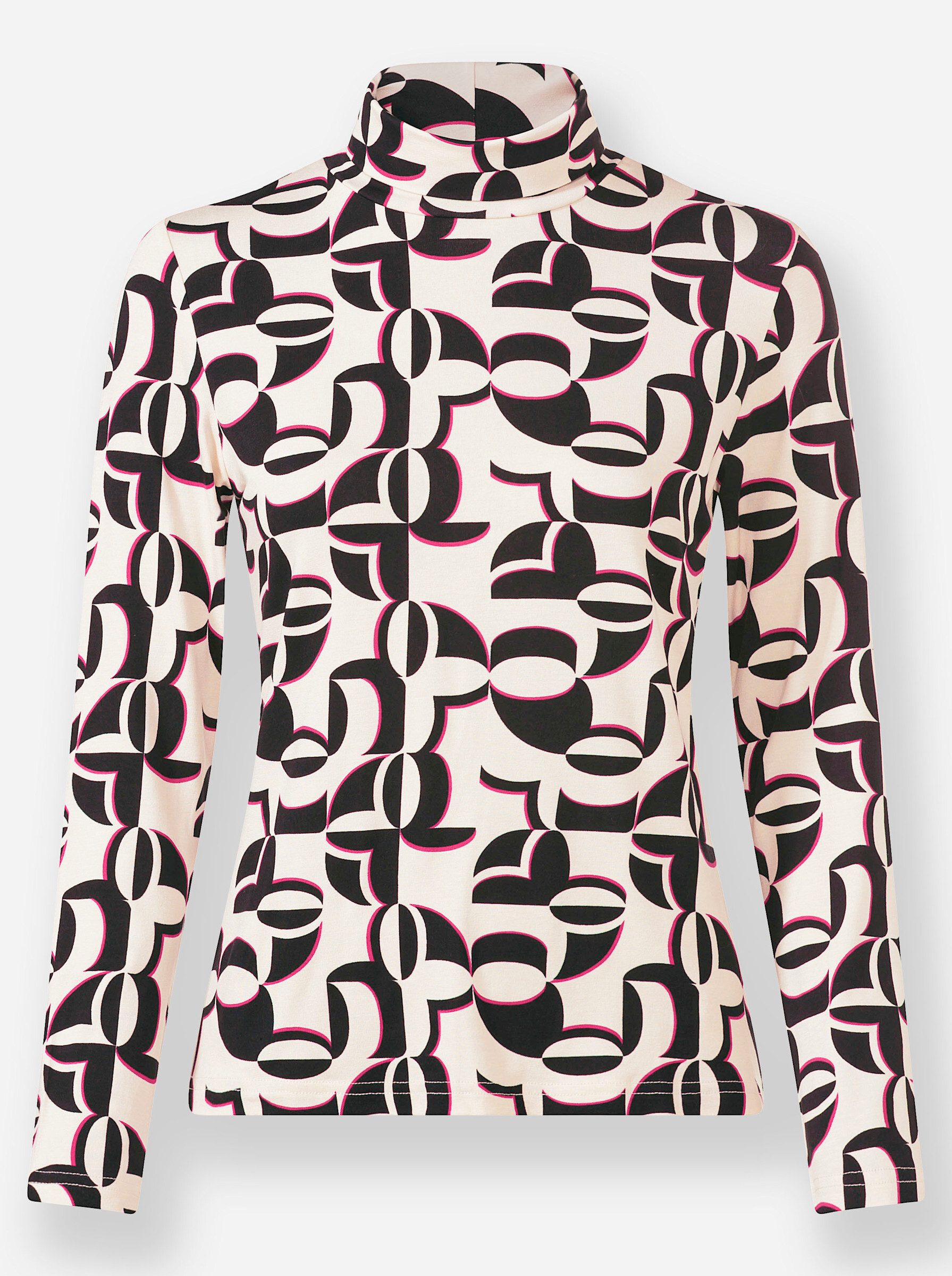 heine T-Shirt Rollkragenshirt . günstig online kaufen