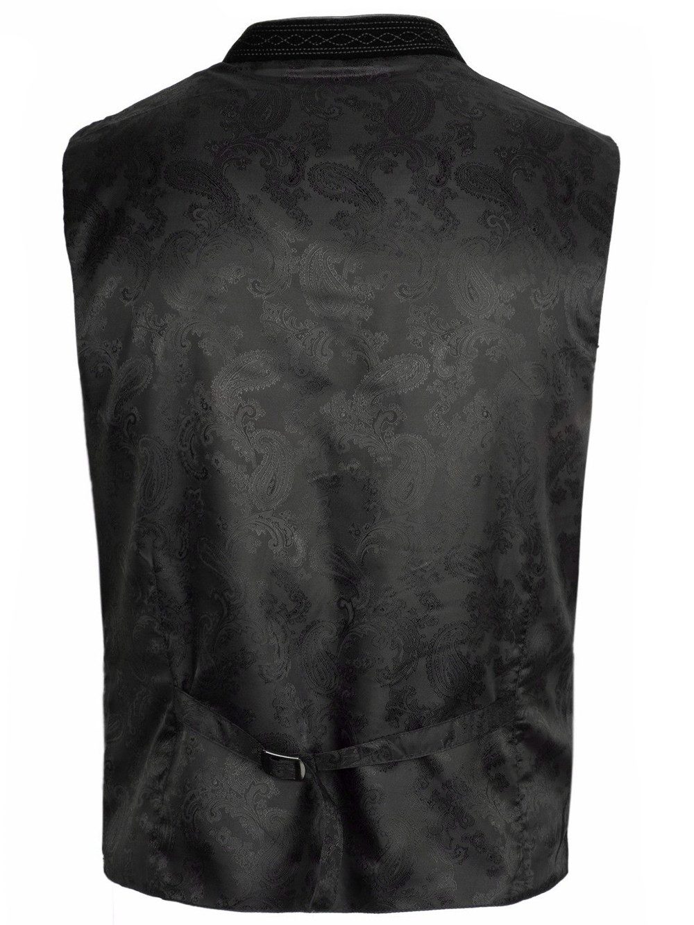 FUCHS Trachtenweste Trachten Weste Herren Paul samt schwarz (1-tlg) schwarz günstig online kaufen