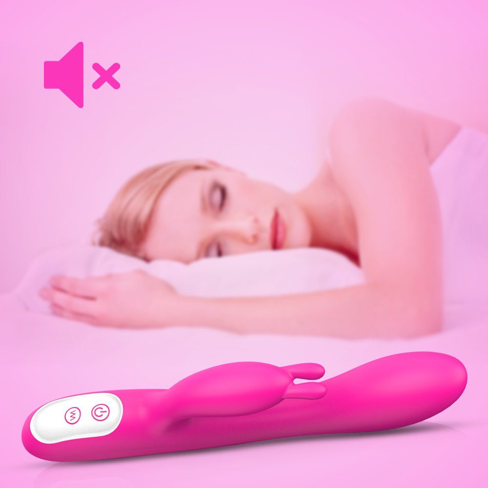 BIGTREE Klitoris-Stimulator,Silikon G-Punkt-Vibrator Dildo Realistische