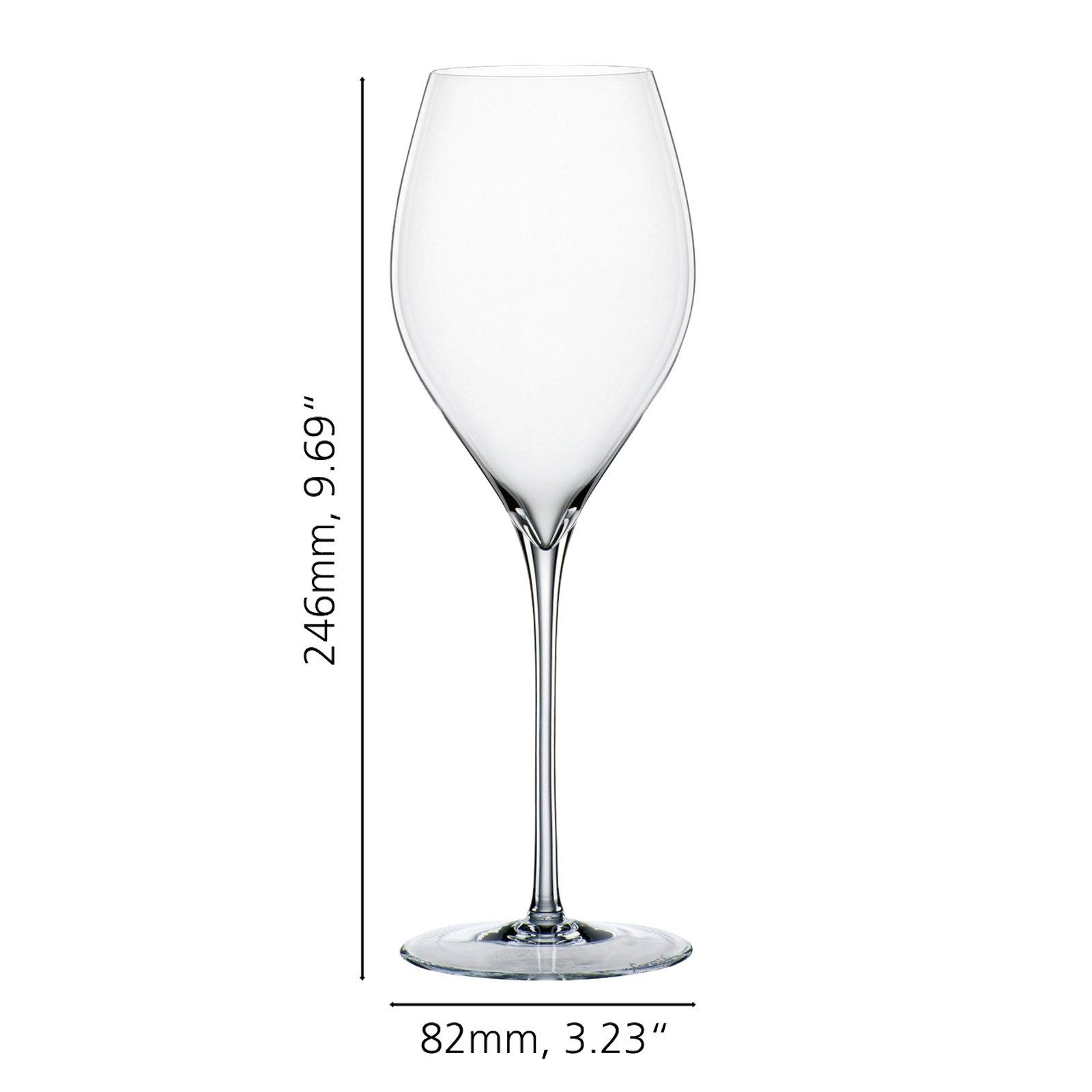 SPIEGELAU Champagnerglas Sparkling Party Champagnergläser 450 ml 6er Set, 6-tlg., Glas