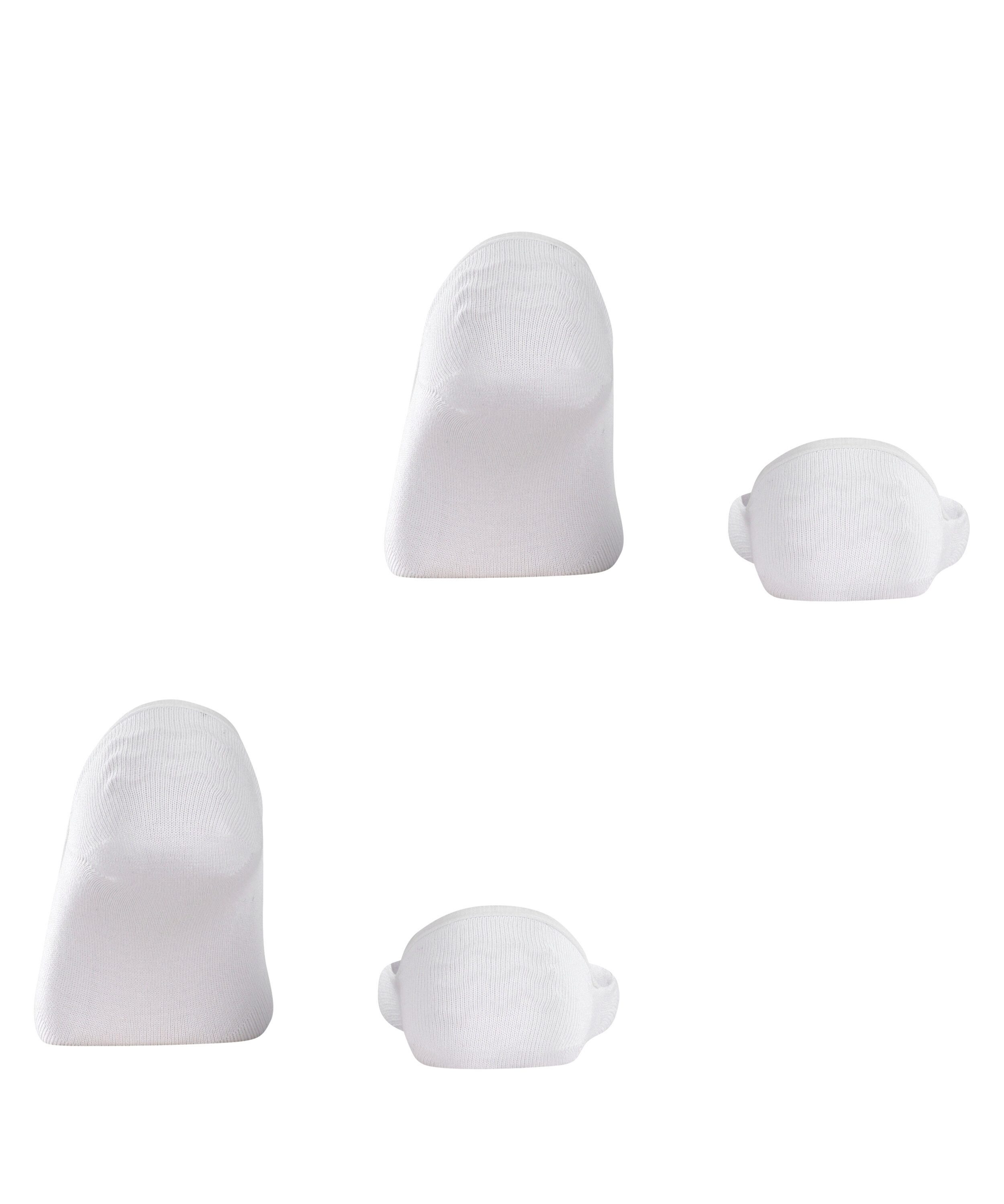 Esprit Füßlinge Cotton (2 Paar) elegant, verstärkt und aus weicher Baumwolle, dünn, anti-slip