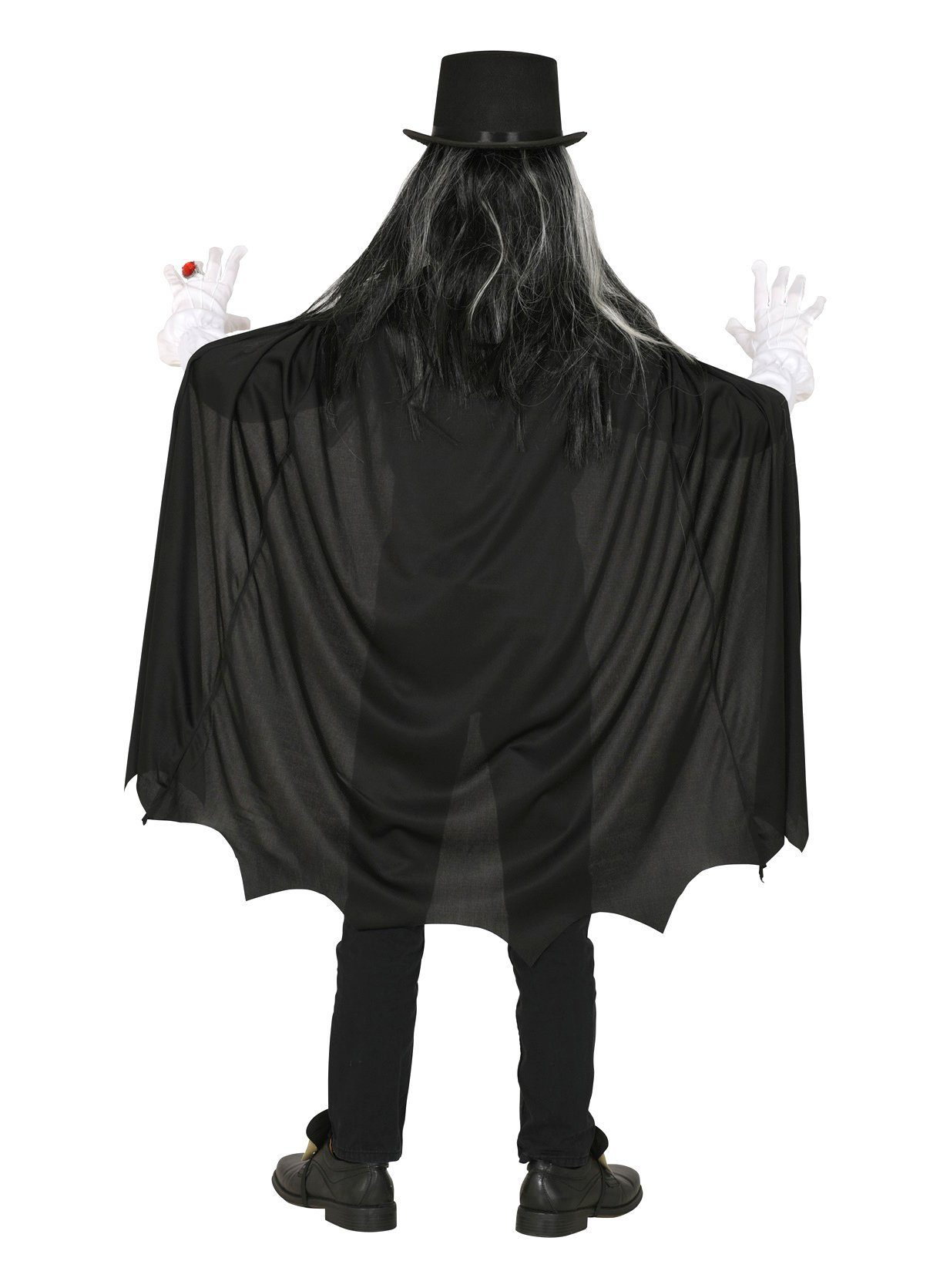 Widdmann Vampir-Kostüm Dracula Vampir - Halloween Kostüm Kinder, Vampirkostüm Graf Dracula im Stile des 90er Jahre Films