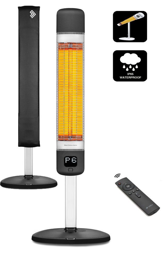LUXEVA Infrarotstrahler LUXEVA PRO-FR, LUXEVA PRO-FR Carbon Heizstrahler 2500 Watt mit Alu-Gehäuse