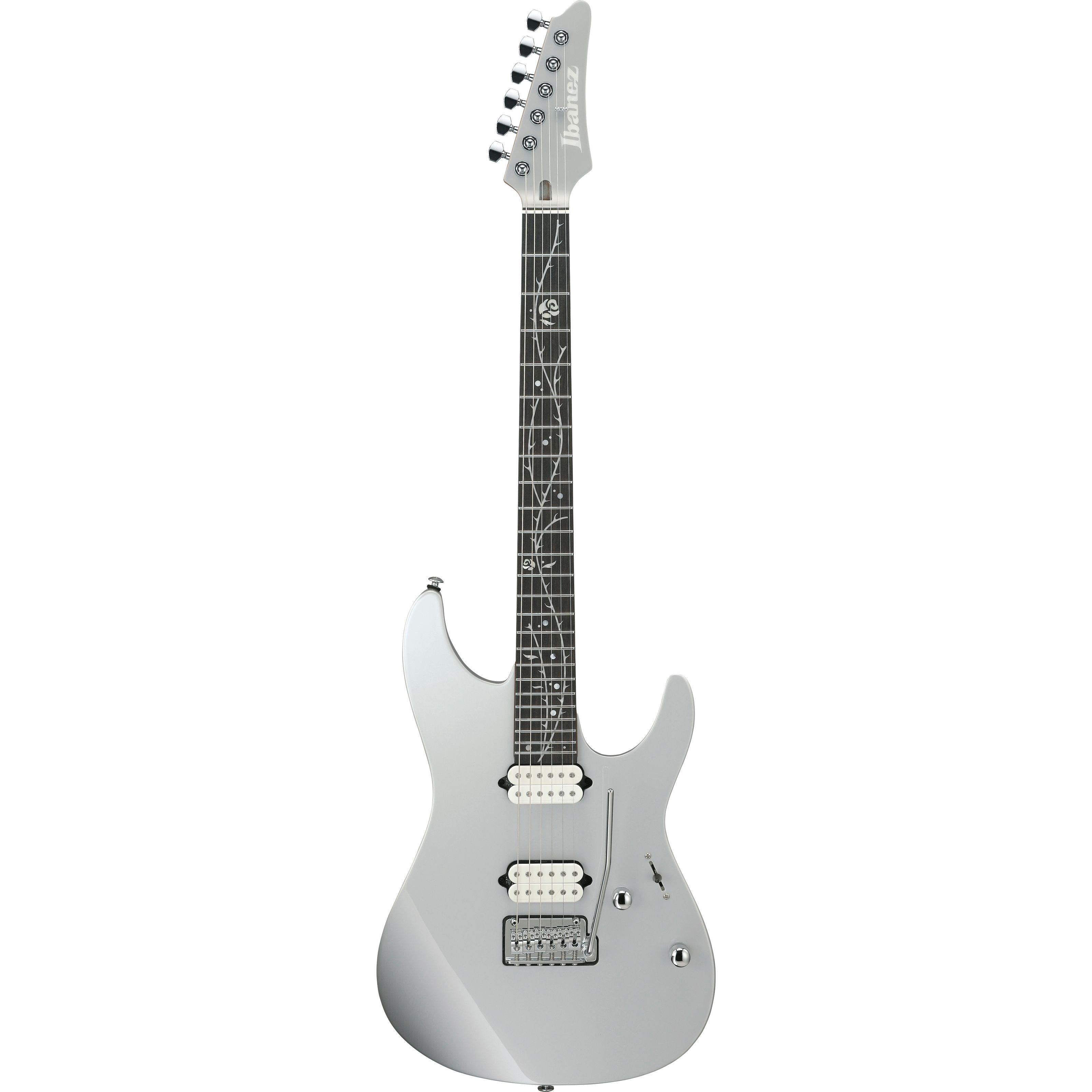 Ibanez E-Gitarre, E-Gitarren, Ibanez Modelle, Tim Henson TOD10 Classic Silver - E-Gitarre