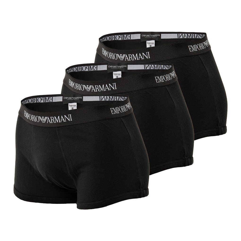 Emporio Armani Boxer »Herren Boxer Shorts 3er Pack Mens Knit Trunk