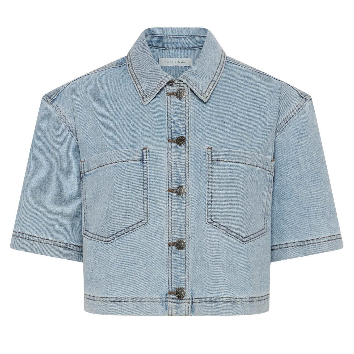 KAFFE Jackenblazer KAminna Denim Shirt