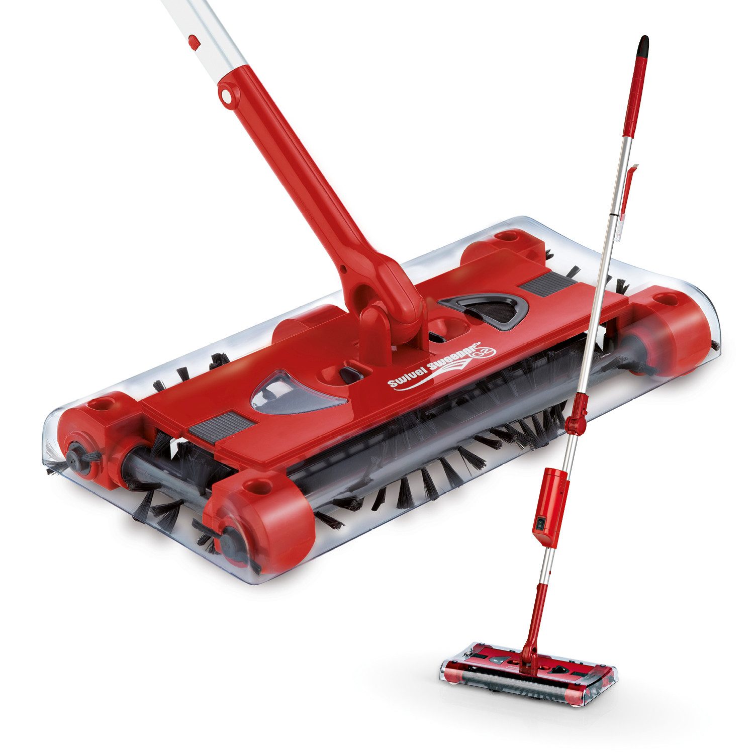 Swivel Sweeper Akkubesen G2 kabellos und wiederaufladbar rot 7,2V 15W, 15,0 günstig online kaufen