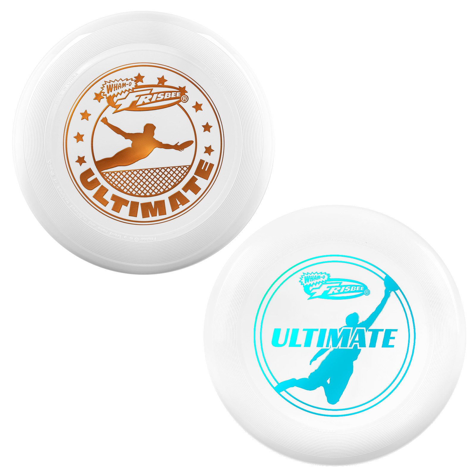Frisbee Wurfscheibe Wham-O Frisbee Ultimate 175g Trainingsscheibe für Wettbewerb -2 Pack
