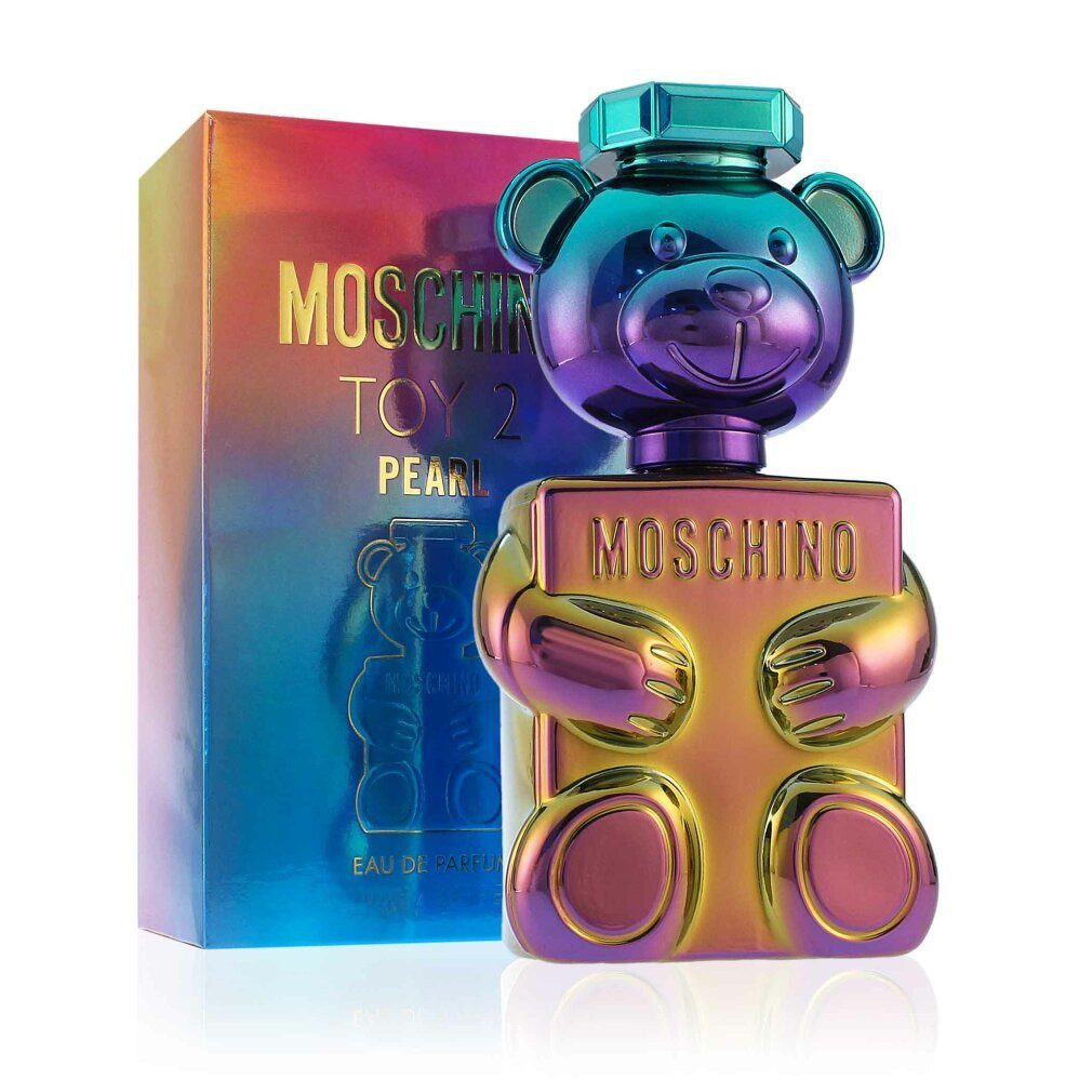 Moschino Eau de Parfum Toy 2 Pearl, Glasflakon, Parfüm EDP, Damenduft