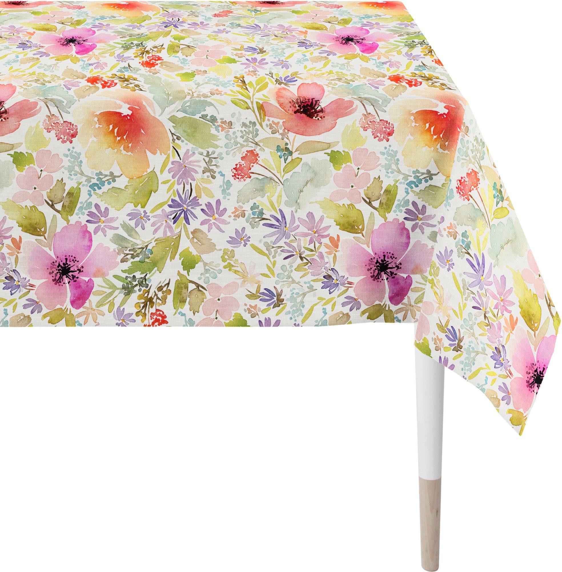 APELT Tischdecke 6511 SUMMERTIME, Sommerdeko, Sommer (1-tlg), Digitaldruck rot