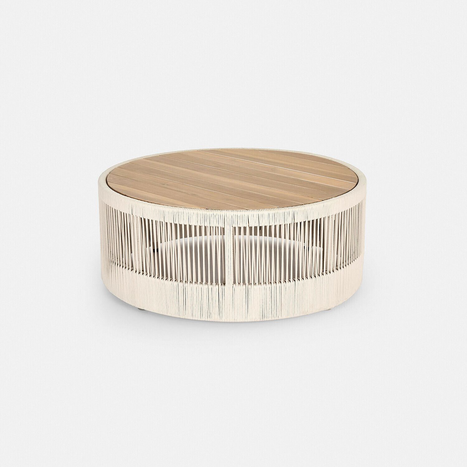 Mirabeau Gartentisch Couchtisch Delor creme/braun