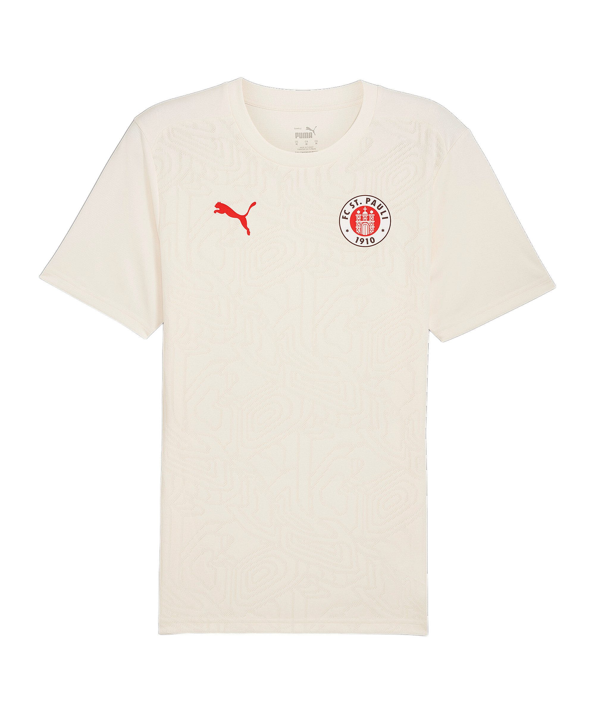 T-Shirt PUMA FC St. Pauli Trainingsshirt Kurzarm-Shirts