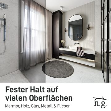 Natural Goods Berlin Duschablage KLEAN, für eine Klebemontage ohne Bohren, Wandbefestigung, kein Bohren