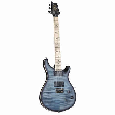 PRS E-Gitarre, Dustie CE24 Hardtail Faded Blue Burst Limited Edition - Custom E-Gitarre, Dustie Waring CE24 Hardtail Faded Blue Burst Limited Edition - Custo