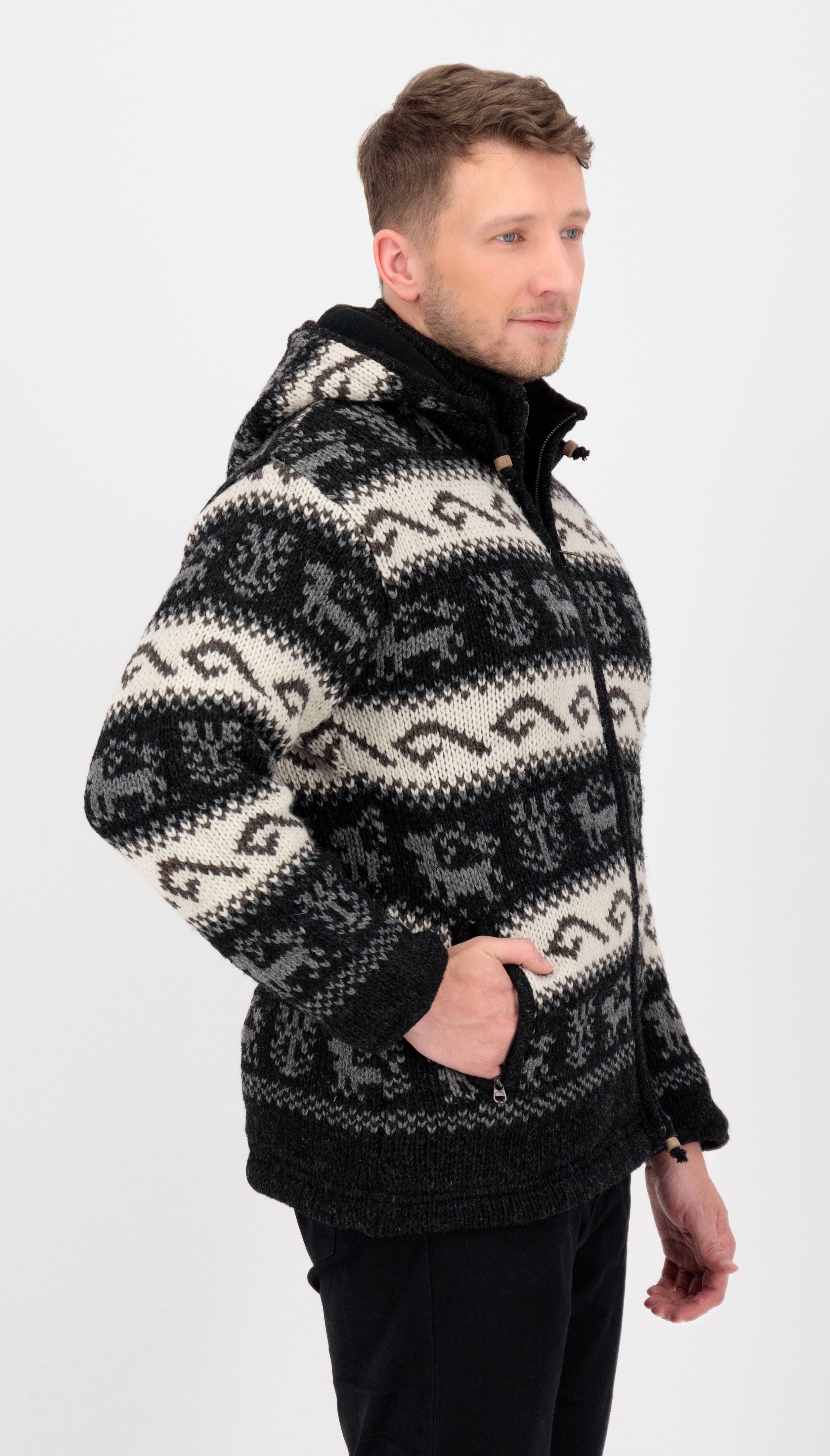 DEPROC Active Strickfleecejacke LHOTSE MEN mit günstig online kaufen